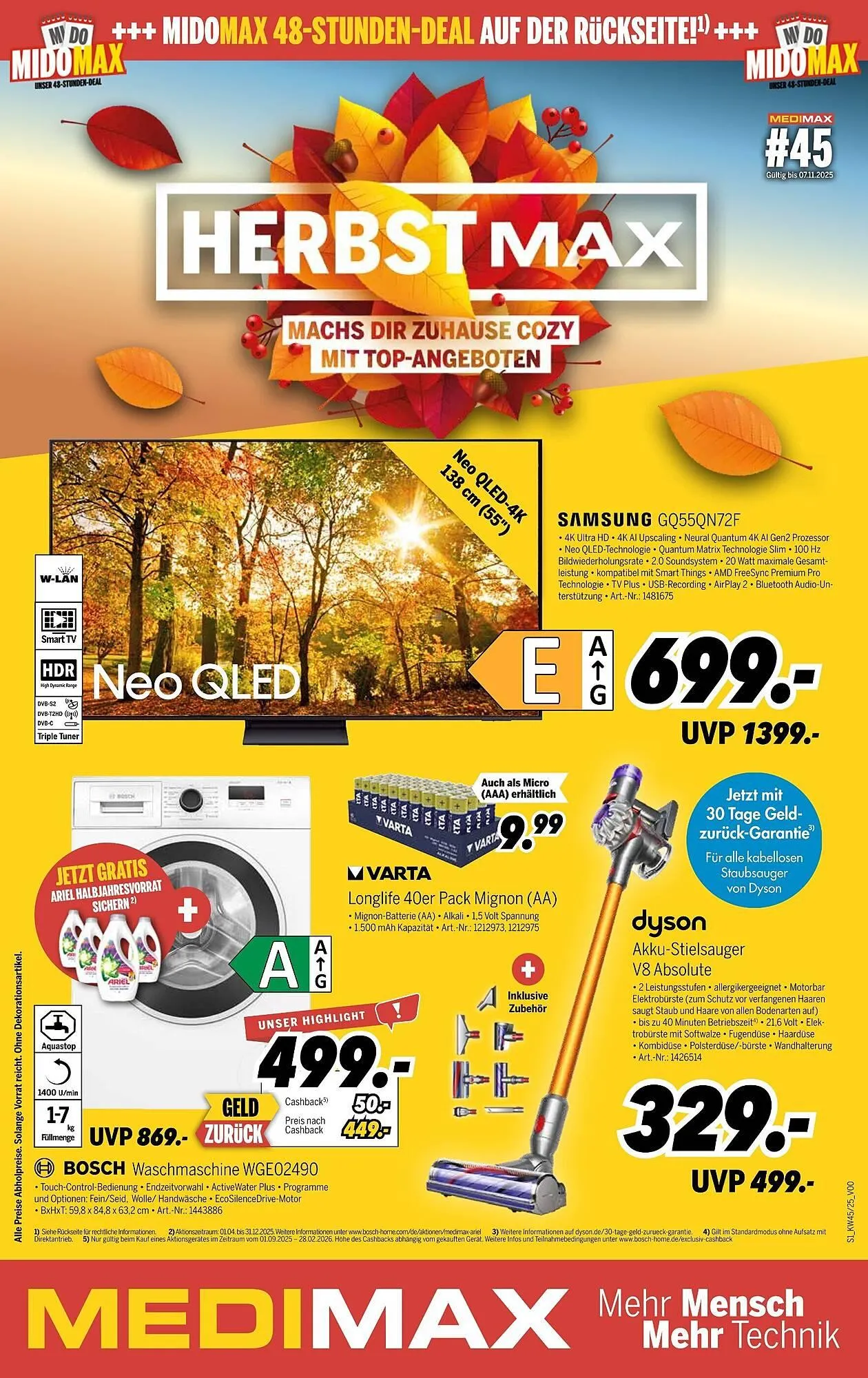 MEDIMAX Prospekt von 31. Oktober bis 7. November 2025 - Prospekt seite 1