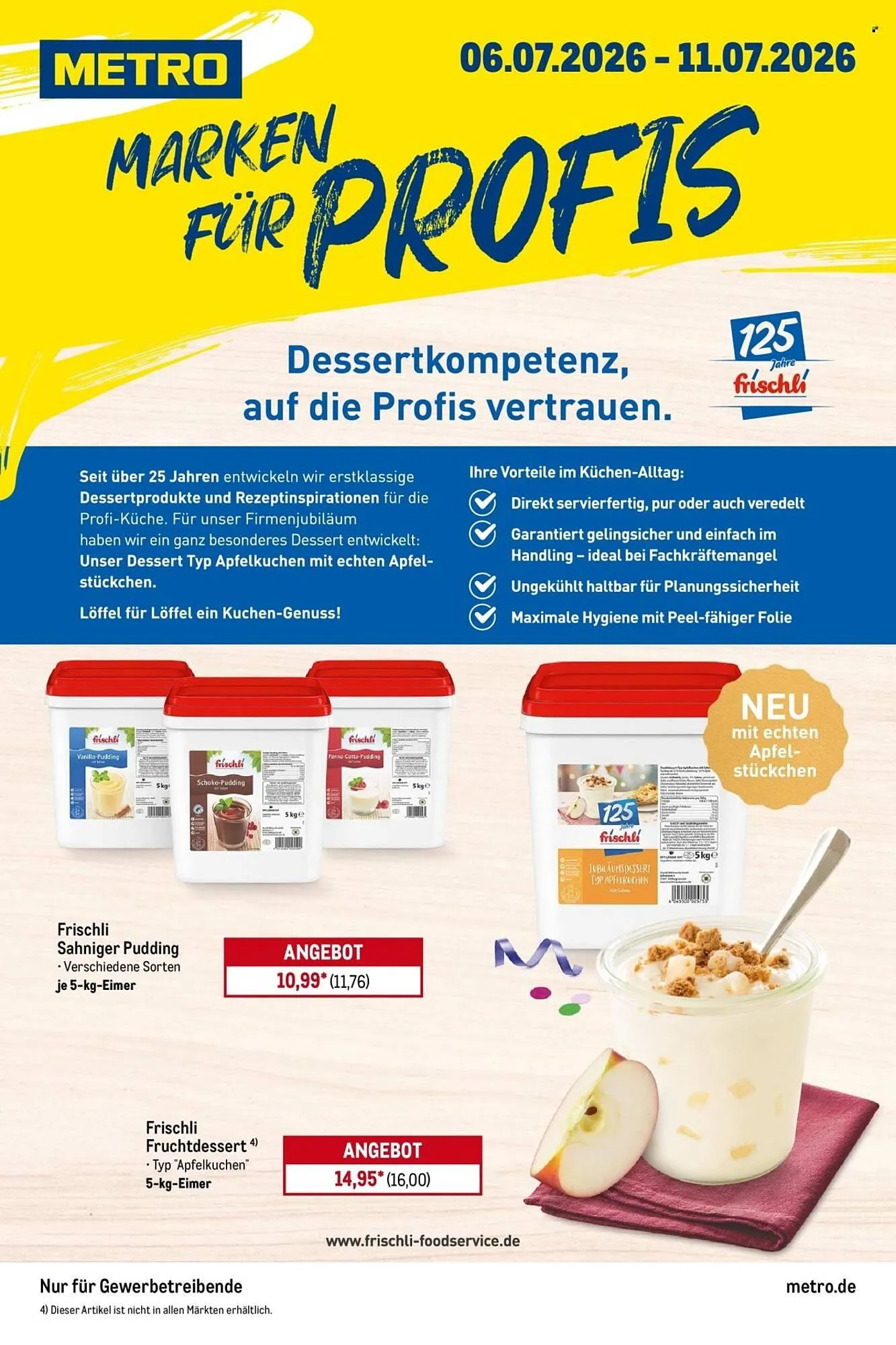 METRO Prospekt von 6. Juli bis 11. Juli 2026 - Prospekt seite 1
