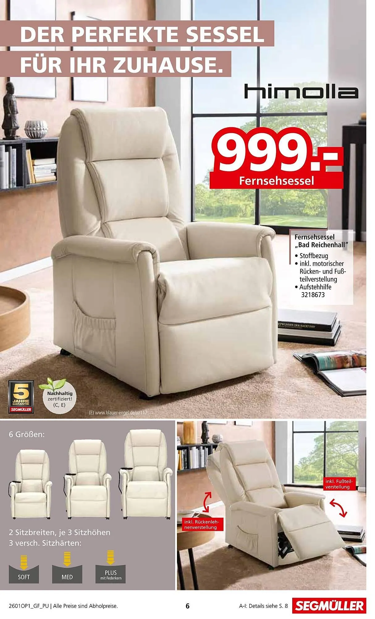 Segmüller Prospekt von 29. Dezember bis 29. März 2026 - Prospekt seite 6