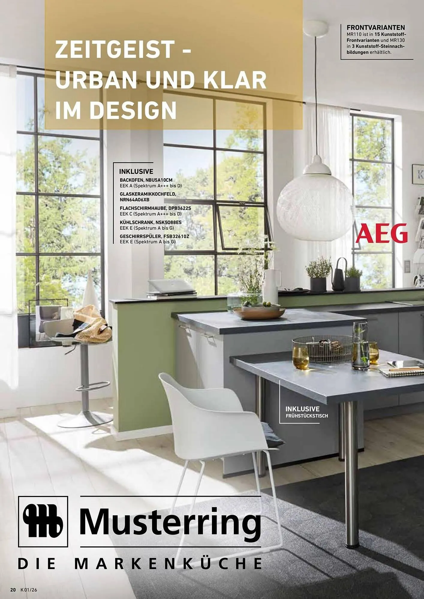 Küchen Aktuell Prospekt von 13. Januar bis 31. Dezember 2026 - Prospekt seite 20