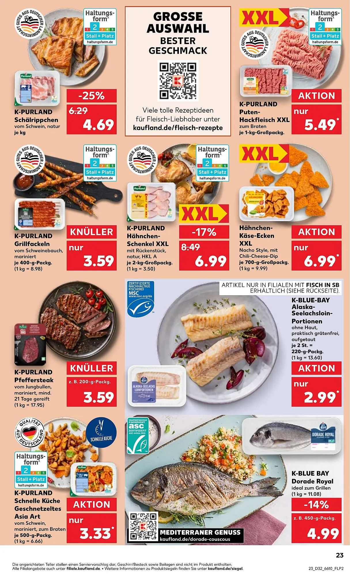 Kaufland Prospekt von 7. August bis 13. August 2025 - Prospekt seite 23