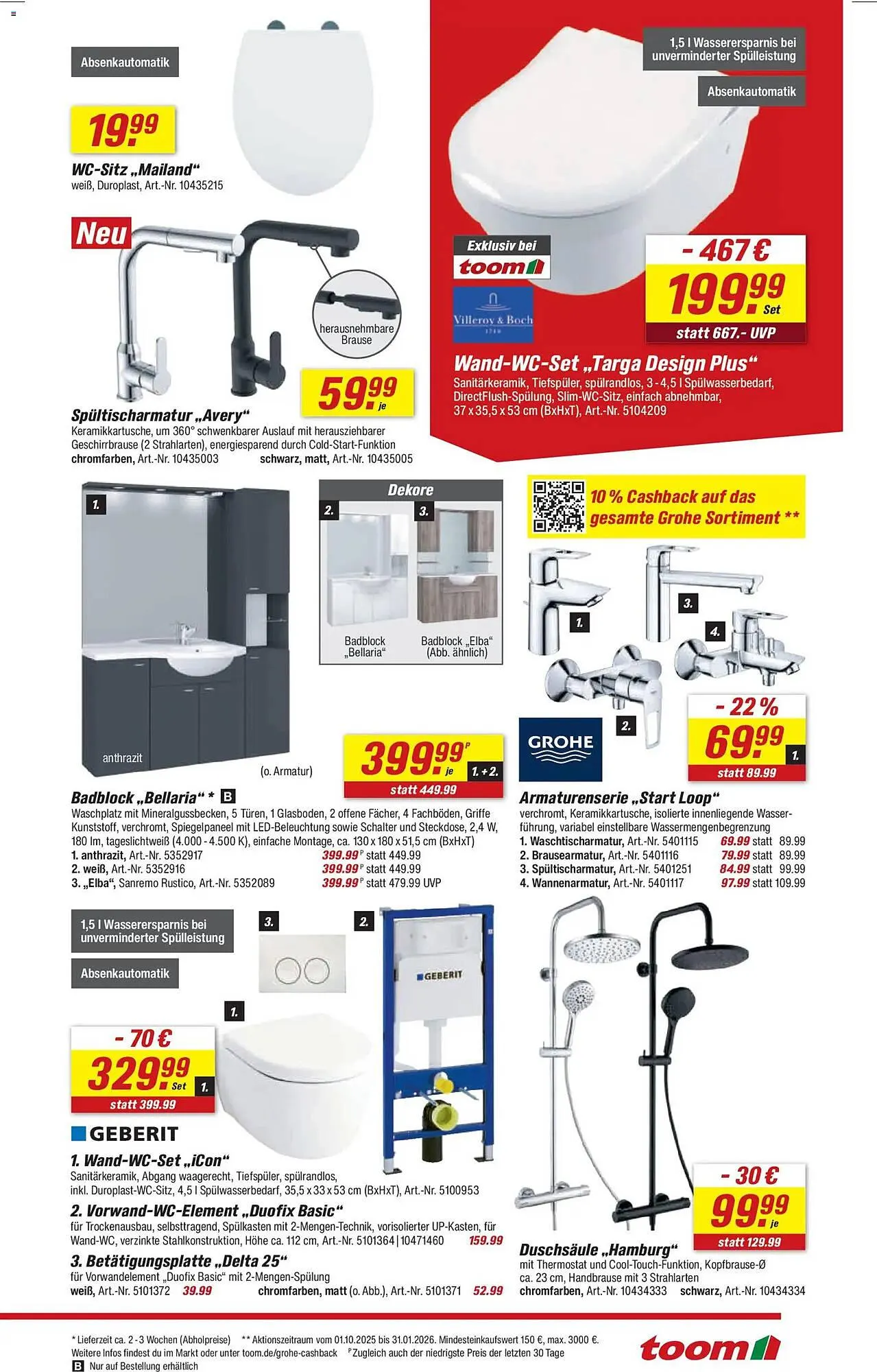 Toom Baumarkt Prospekt von 1. Dezember bis 24. Dezember 2025 - Prospekt seite 9