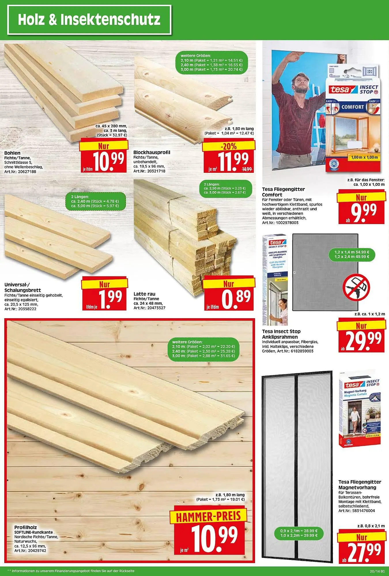 Herkules Baumarkt Prospekt von 12. Mai bis 17. Mai 2025 - Prospekt seite 14