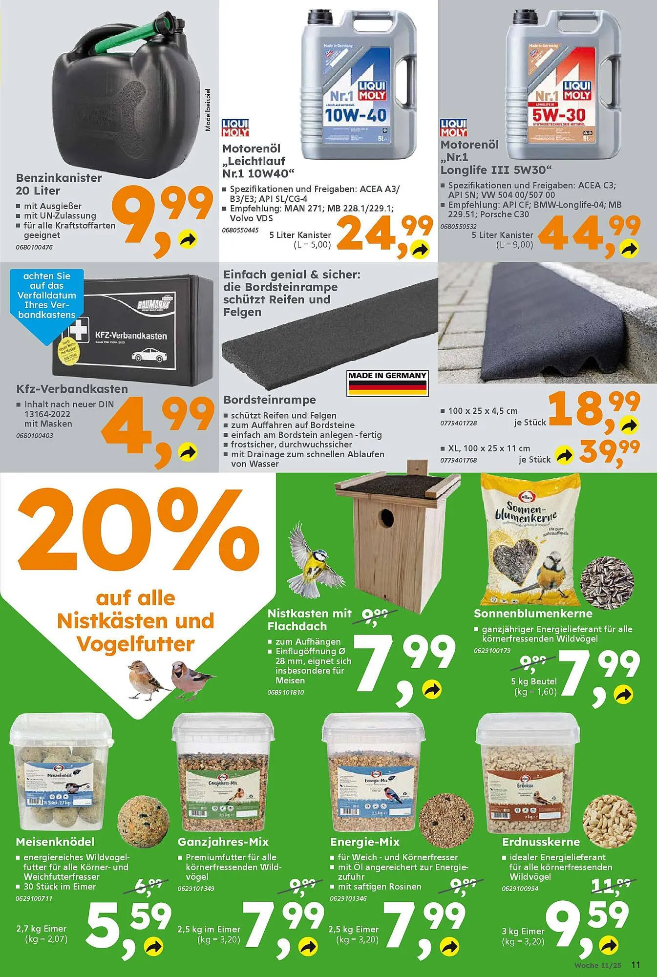 Globus Baumarkt Prospekt von 9. März bis 15. März 2025 - Prospekt seite 11