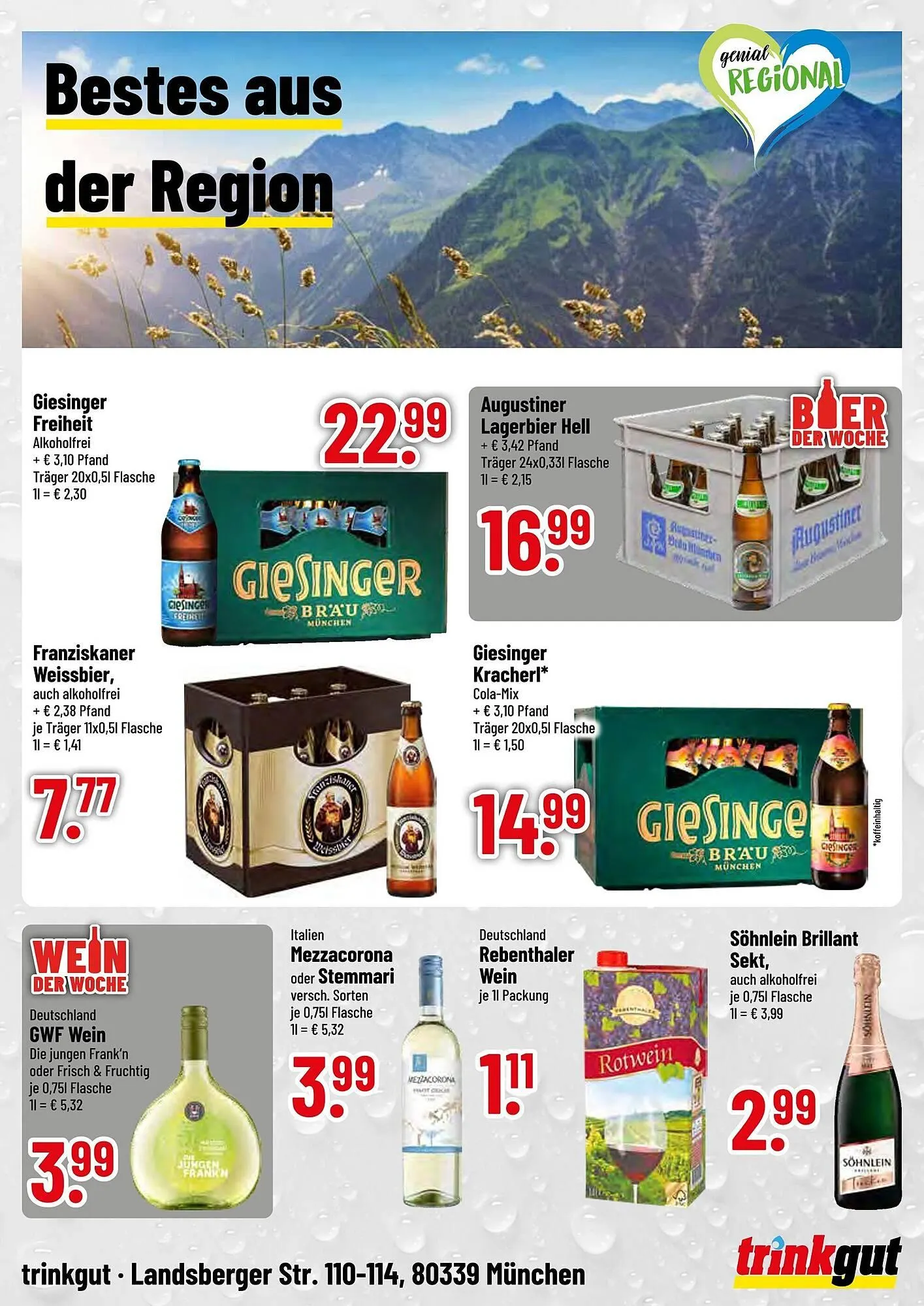 trinkgut Prospekt von 26. Mai bis 31. Mai 2025 - Prospekt seite 4