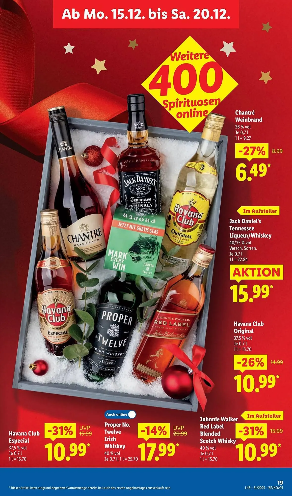 Lidl Prospekt von 15. Dezember bis 21. Dezember 2025 - Prospekt seite 31