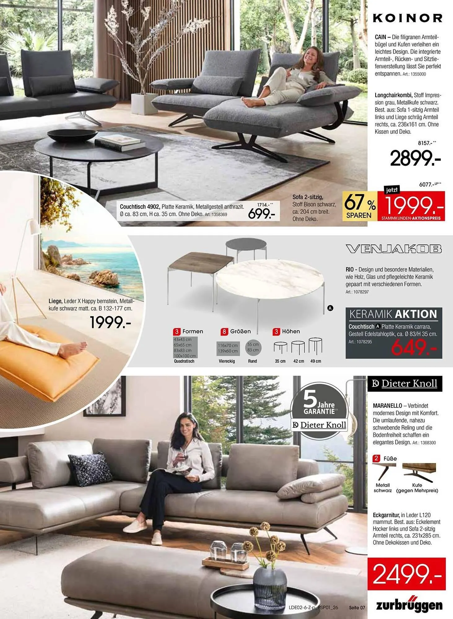 Zurbrüggen Prospekt von 28. Februar bis 28. März 2026 - Prospekt seite 7