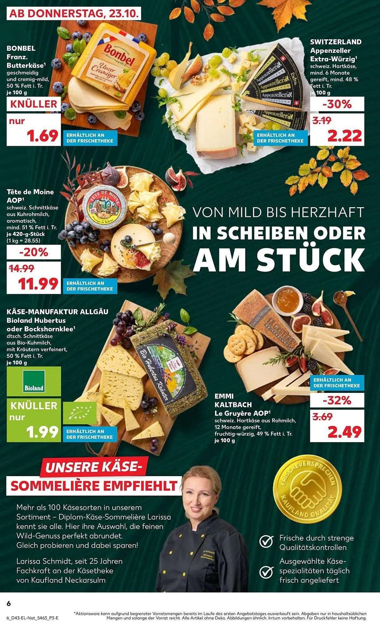 Kaufland Prospekt von 23. Oktober bis 29. Oktober 2025 - Prospekt seite 6