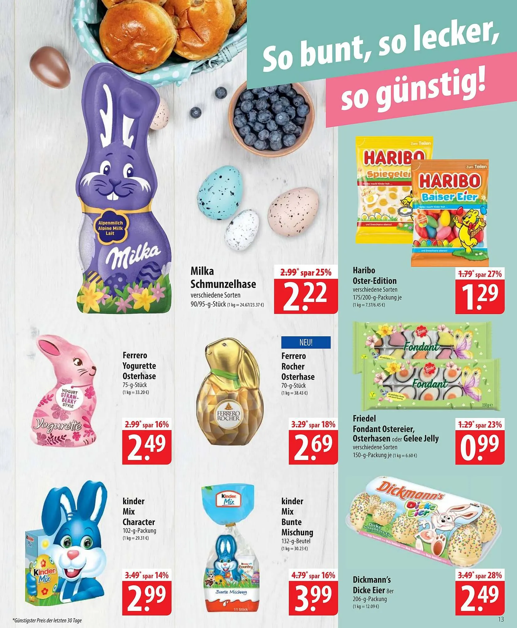 Famila Nord Ost Prospekt von 23. März bis 28. März 2026 - Prospekt seite 13