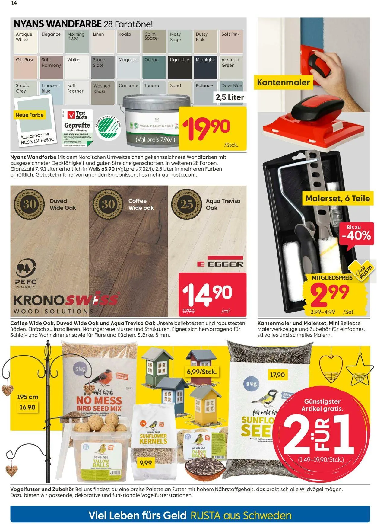 Rusta von 20. Oktober bis 3. November 2025 - Prospekt seite 14