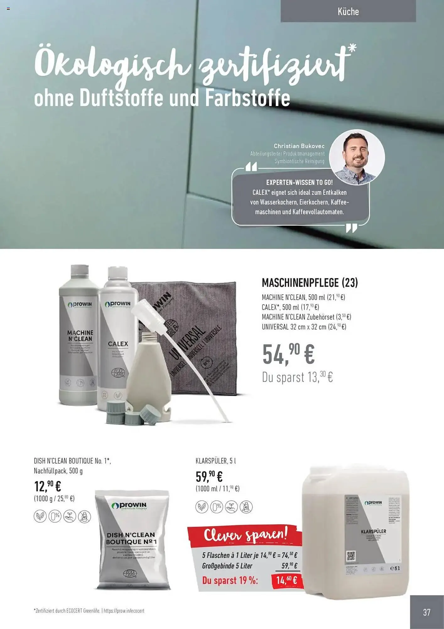 Prowin Prospekt von 1. Juli bis 31. Dezember 2025 - Prospekt seite 37