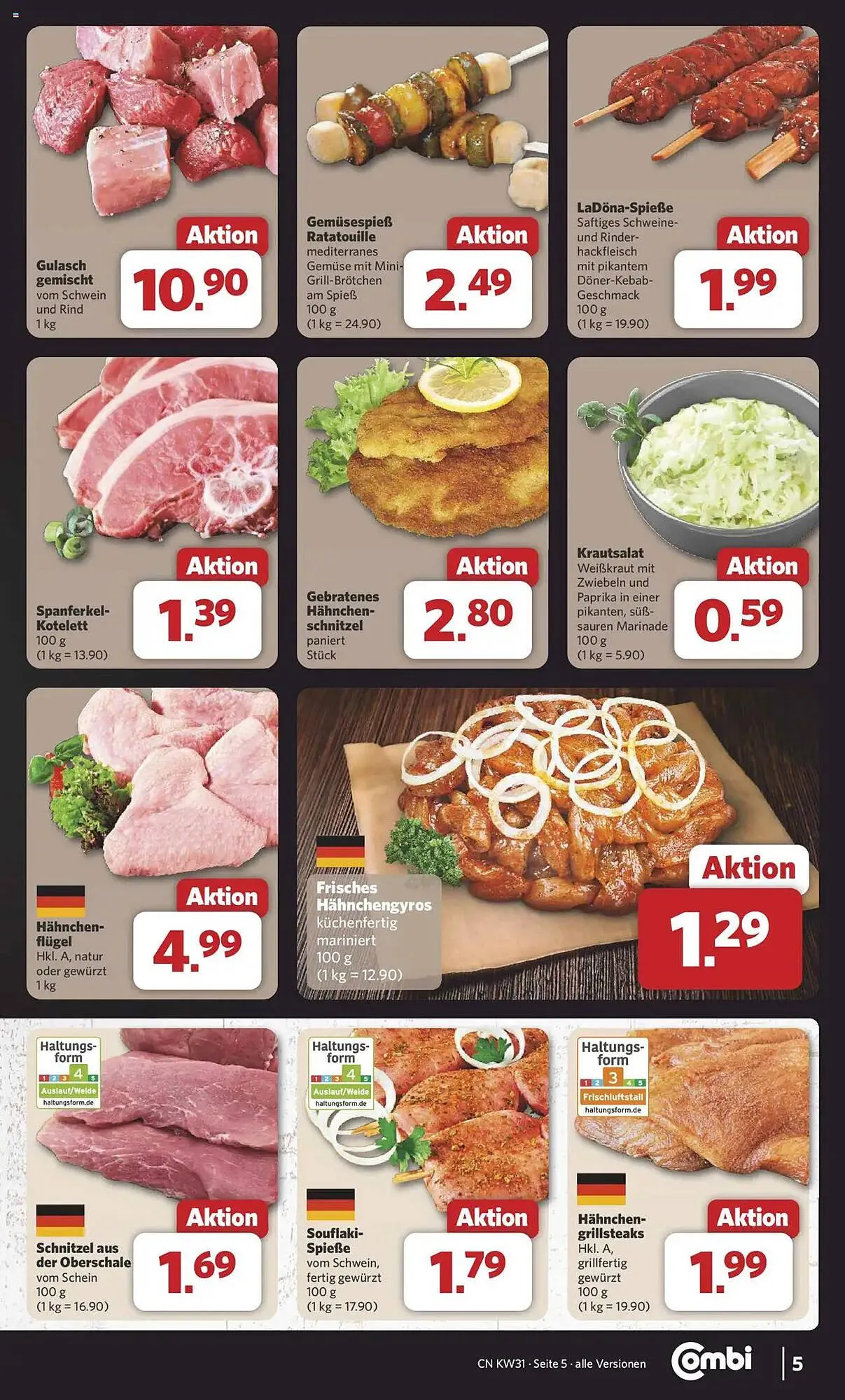 Combi Prospekt von 28. Juli bis 2. August 2025 - Prospekt seite 5