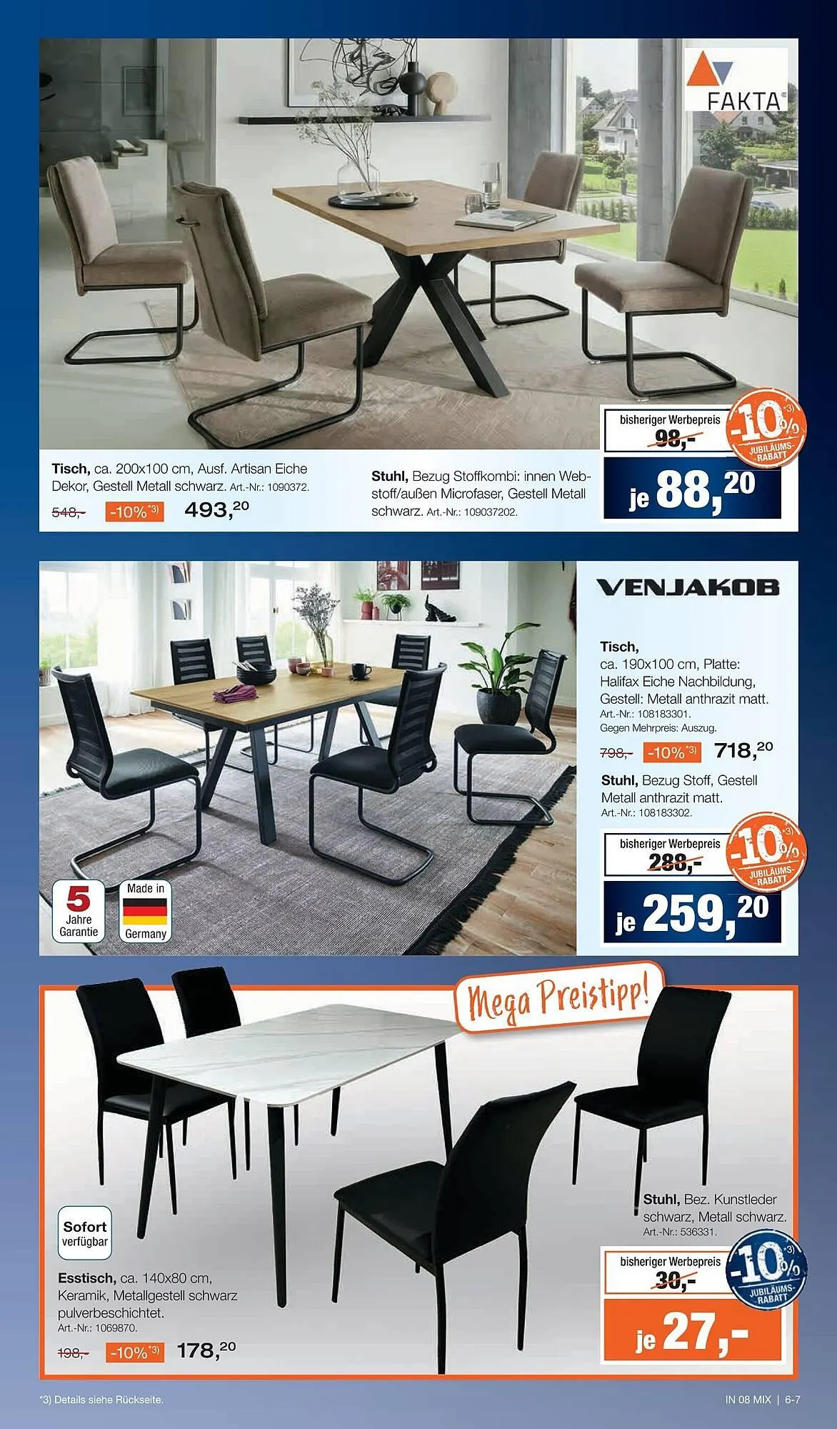 Möbel Inhofer Prospekt von 30. März bis 11. April 2026 - Prospekt seite 7