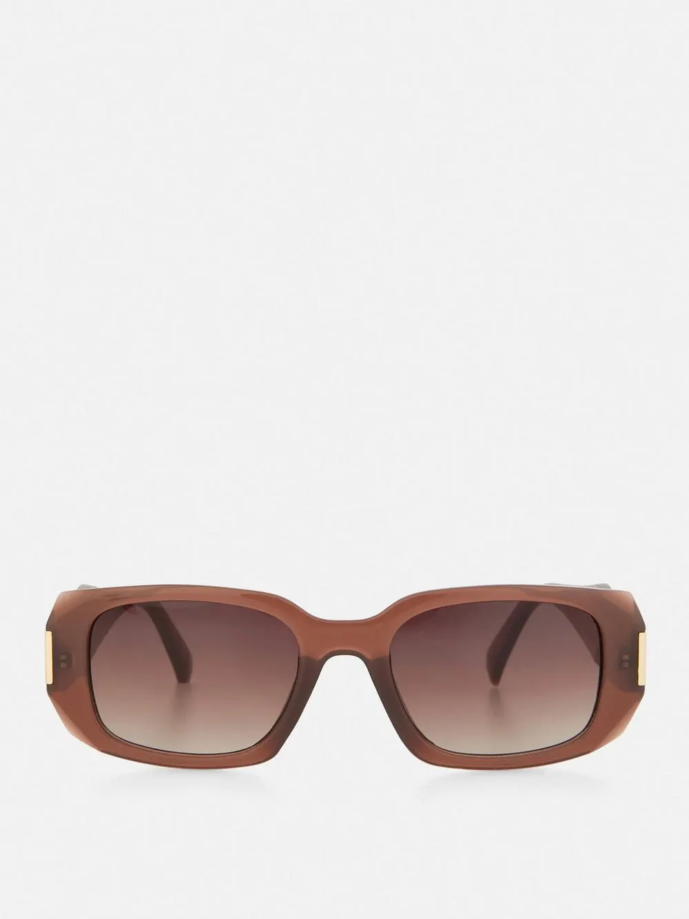 Sonnenbrille mit rechteckigen Gläsern