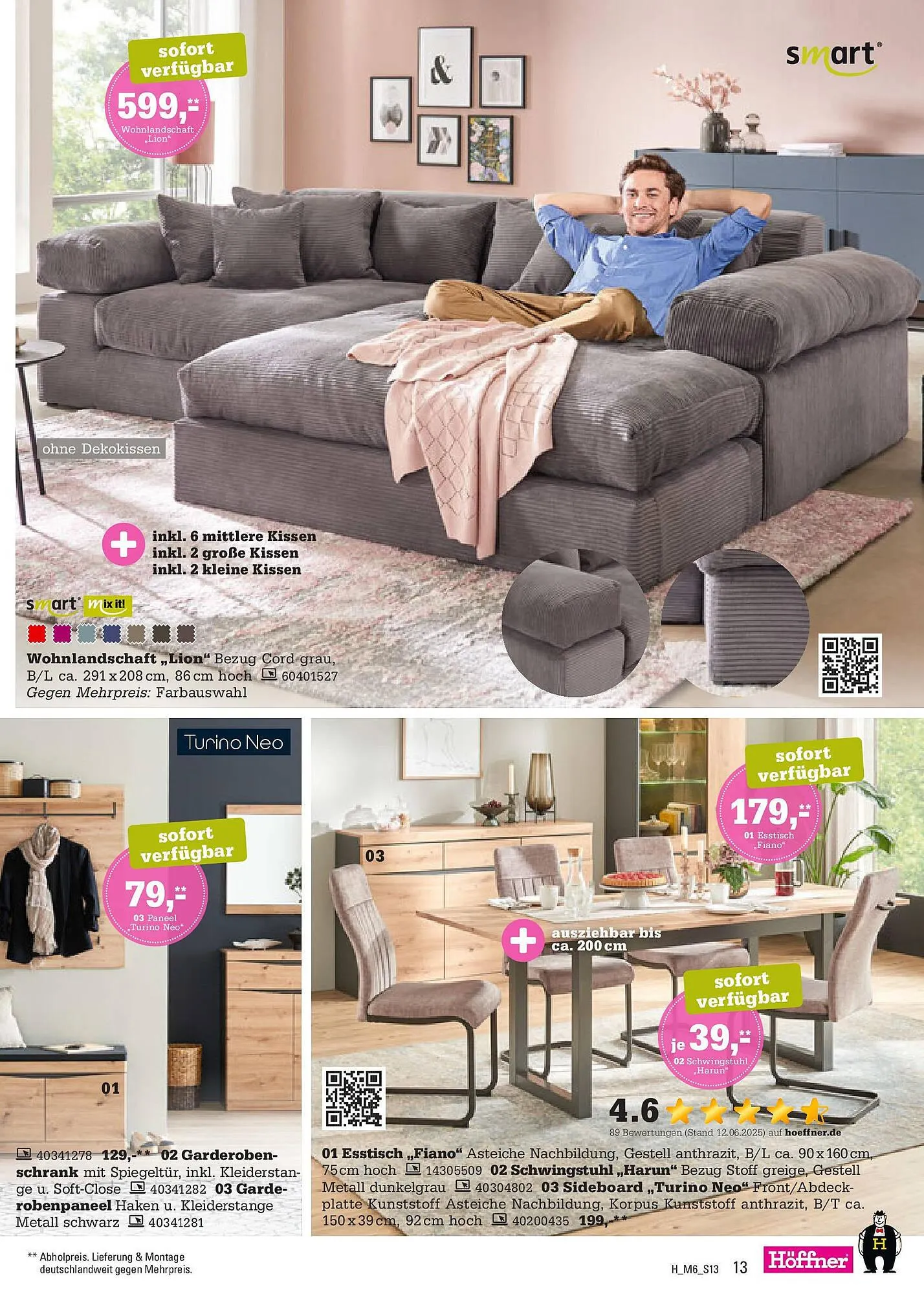 Höffner Prospekt von 9. September bis 30. September 2025 - Prospekt seite 13