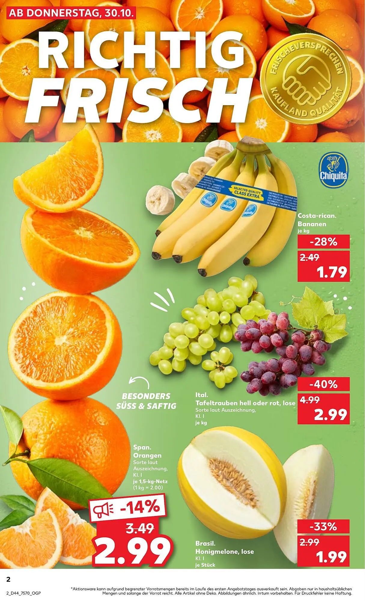 Kaufland Prospekt von 30. Oktober bis 5. November 2025 - Prospekt seite 2