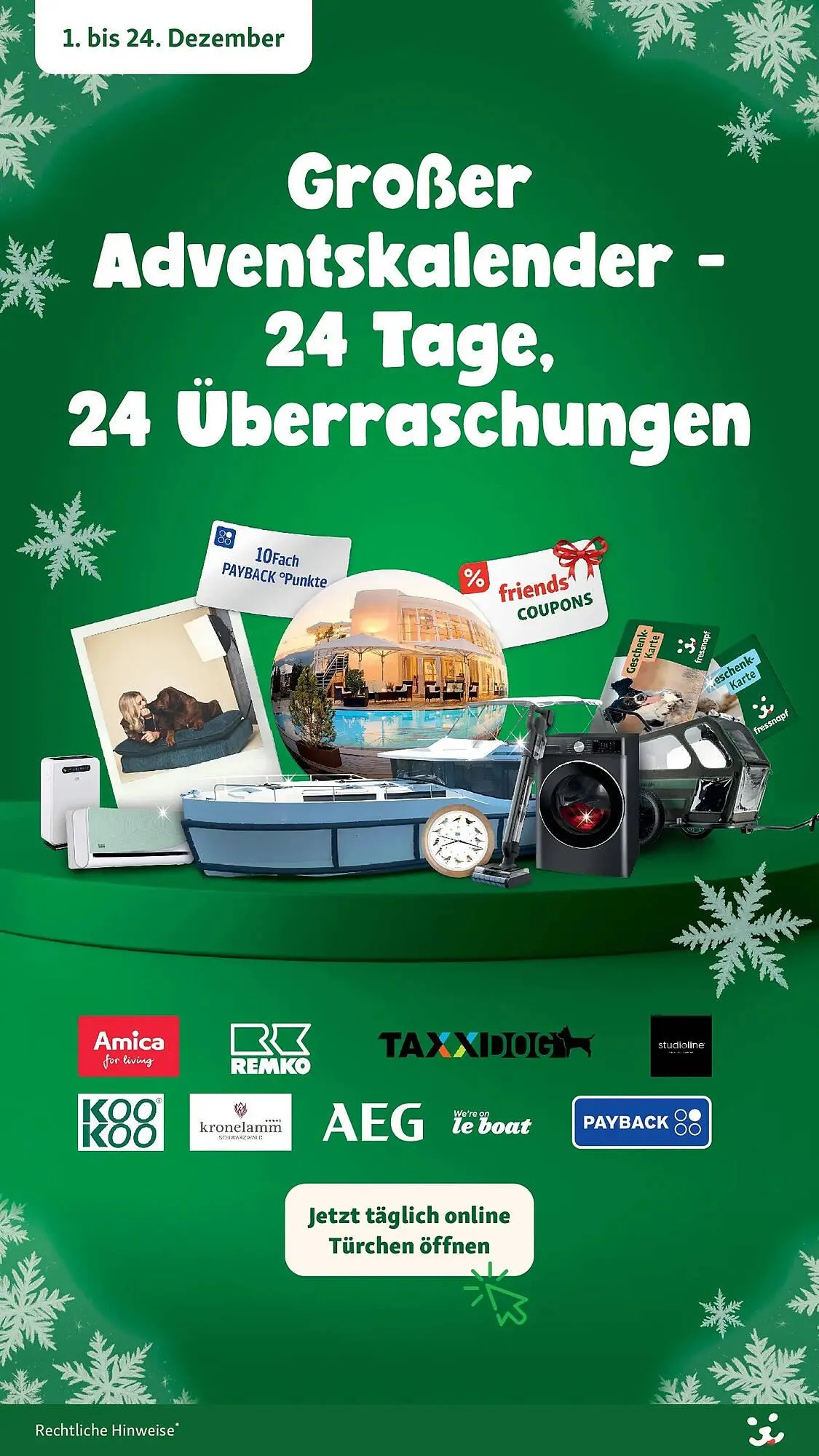 Fressnapf Prospekt von 3. Dezember bis 10. Dezember 2025 - Prospekt seite 21