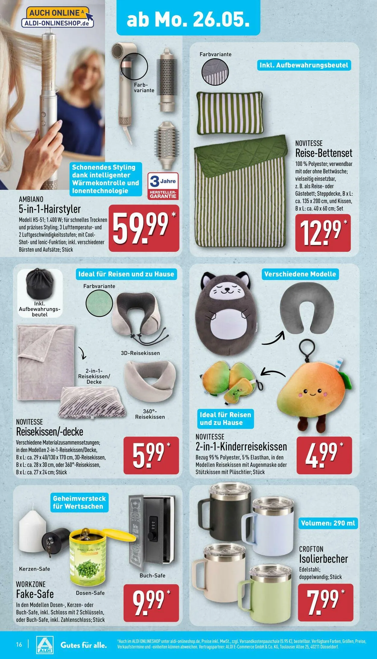 Aldi-Nord von 19. Mai bis 24. Mai 2025 - Prospekt seite 16