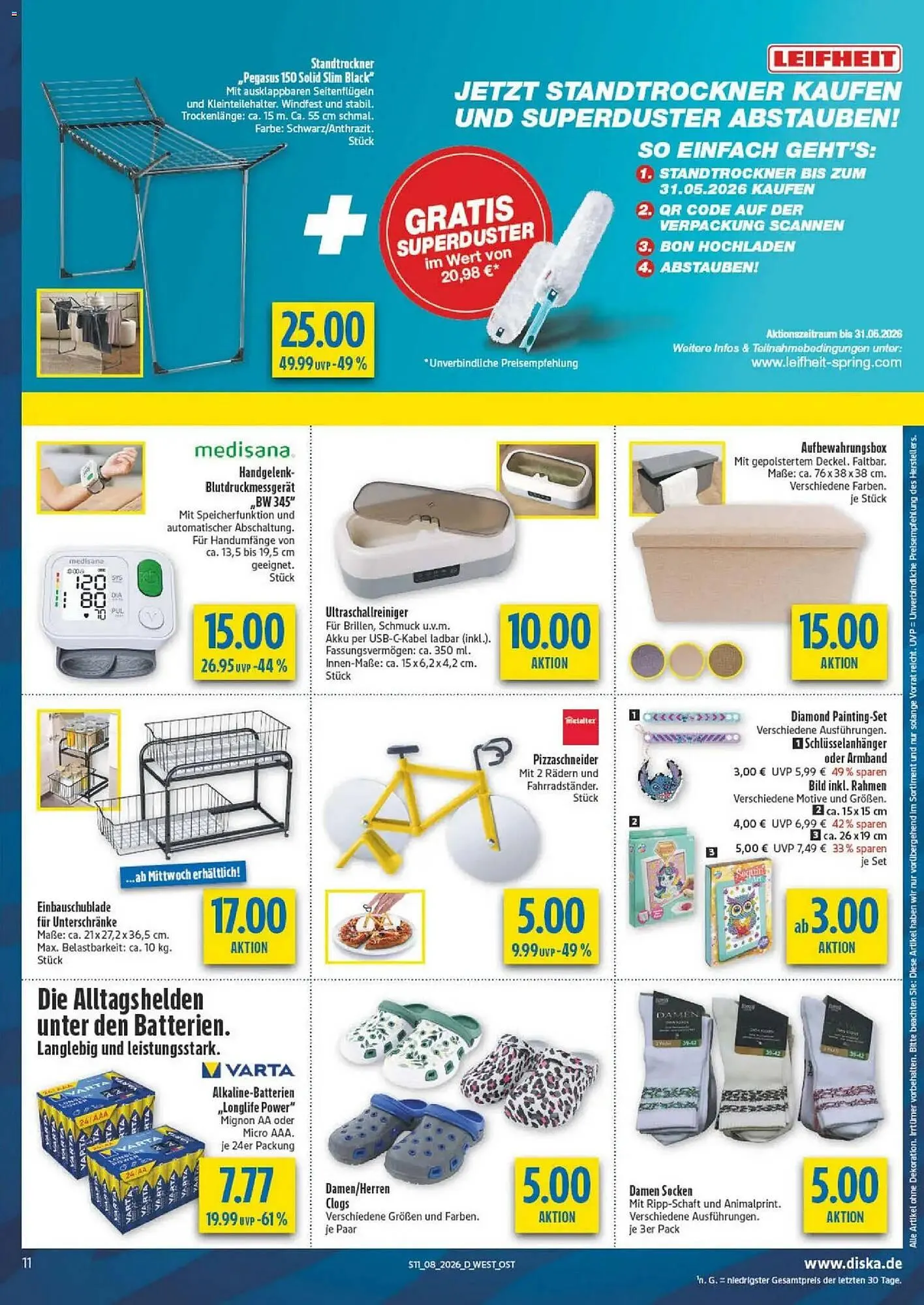 Diska Prospekt von 16. Februar bis 21. Februar 2026 - Prospekt seite 11