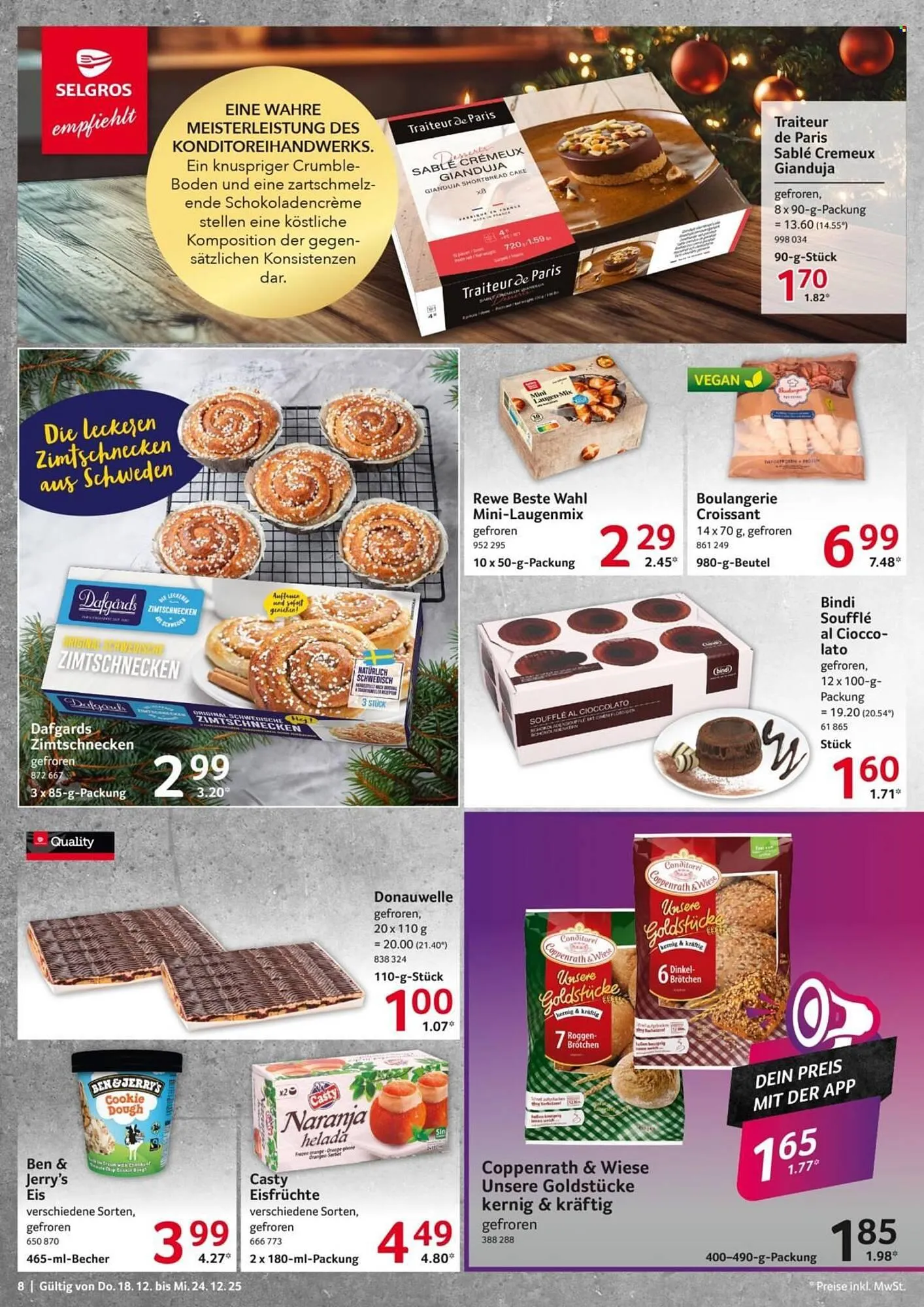Selgros Prospekt von 18. Dezember bis 24. Dezember 2025 - Prospekt seite 8