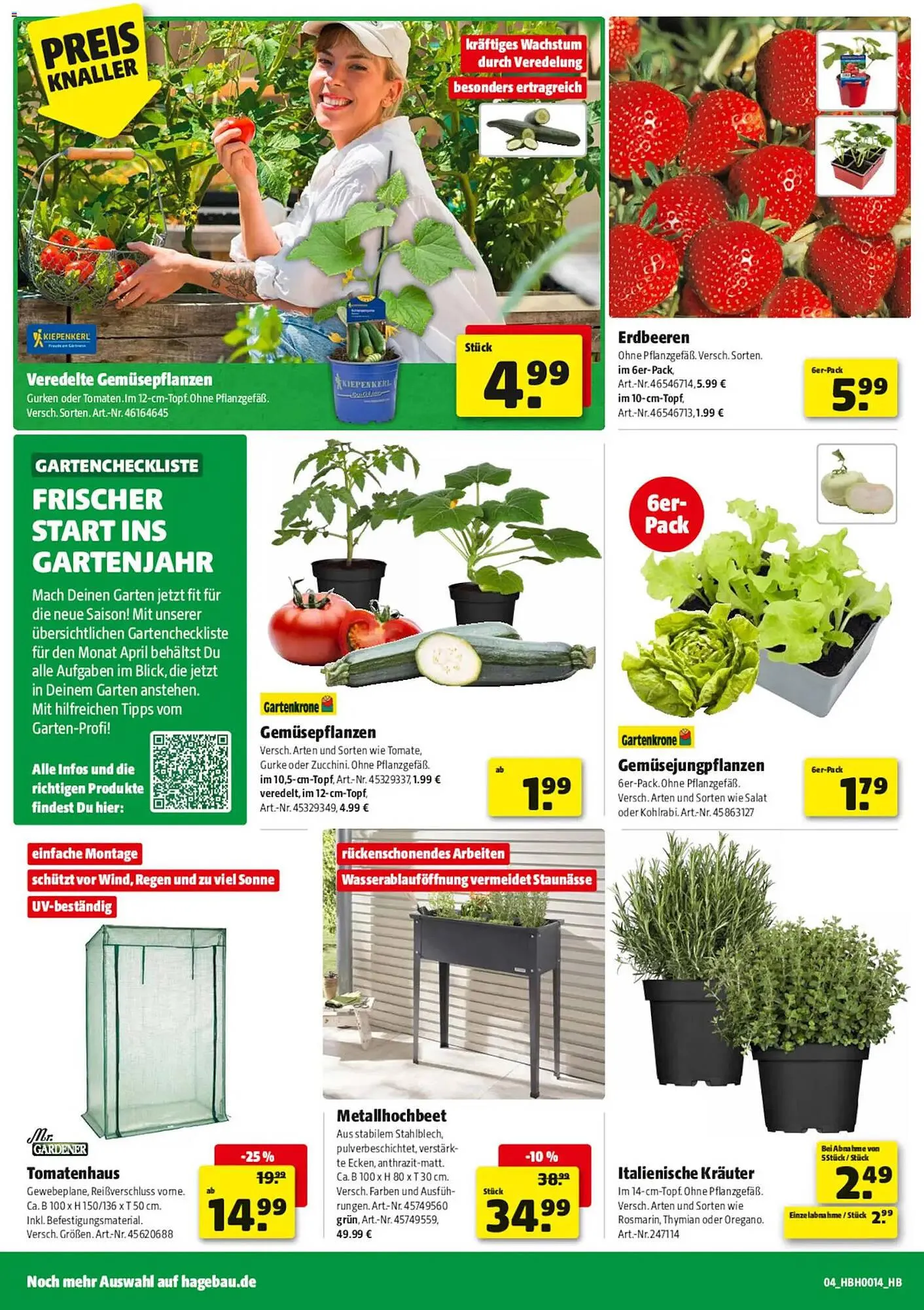 Hagebau Prospekt von 28. März bis 4. April 2026 - Prospekt seite 4