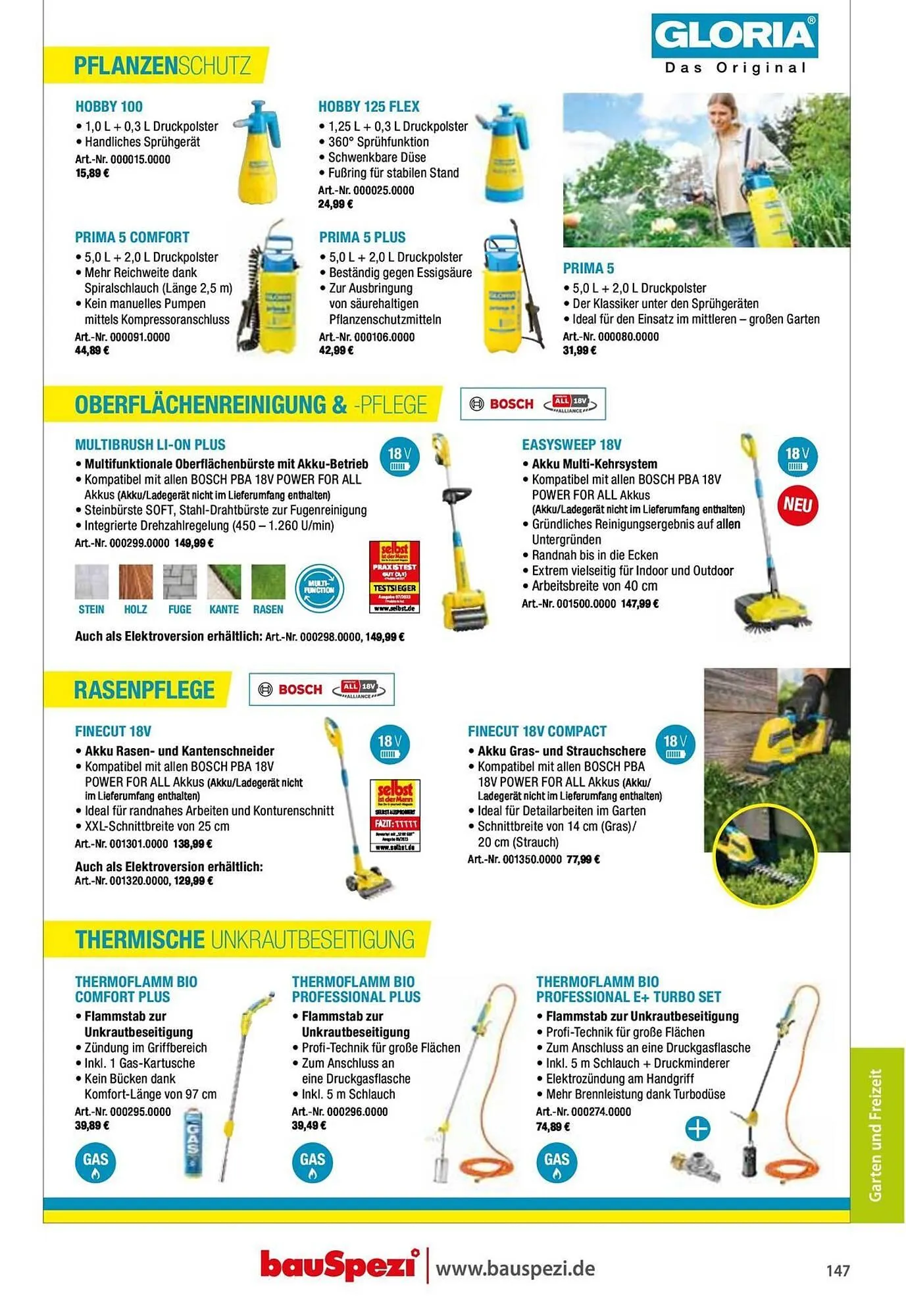 BauSpezi Prospekt von 15. April bis 31. Dezember 2026 - Prospekt seite 149