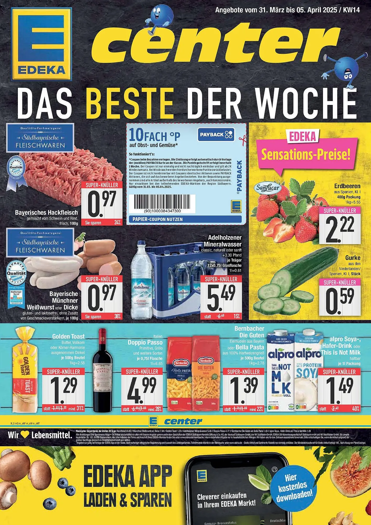 E-Center Prospekt von 30. März bis 5. April 2025 - Prospekt seite 1