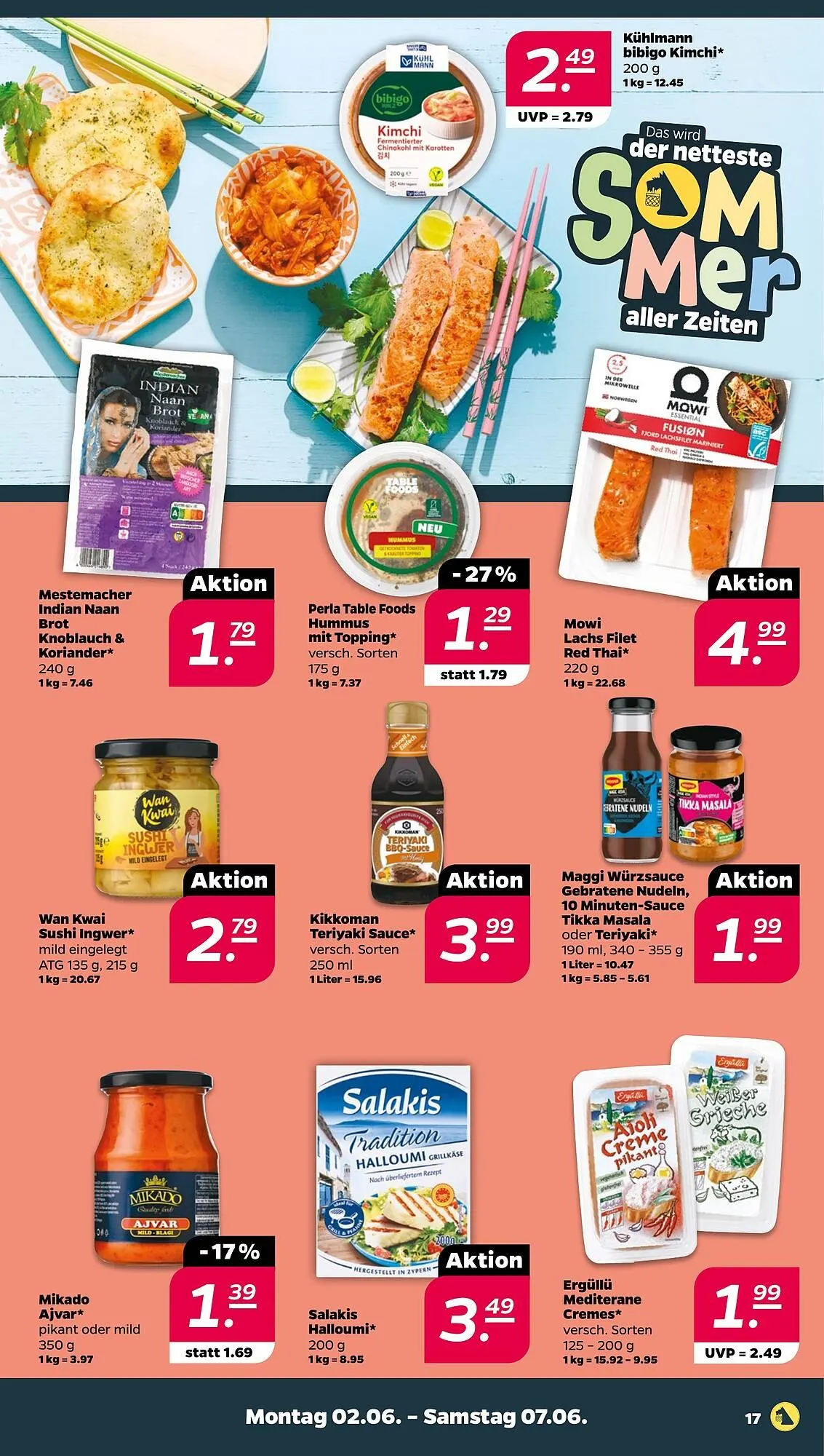 NETTO Prospekt von 2. Juni bis 7. Juni 2025 - Prospekt seite 17