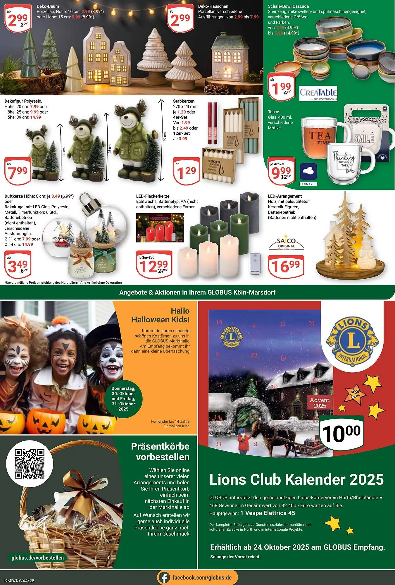 Globus Prospekt von 27. Oktober bis 1. November 2025 - Prospekt seite 29