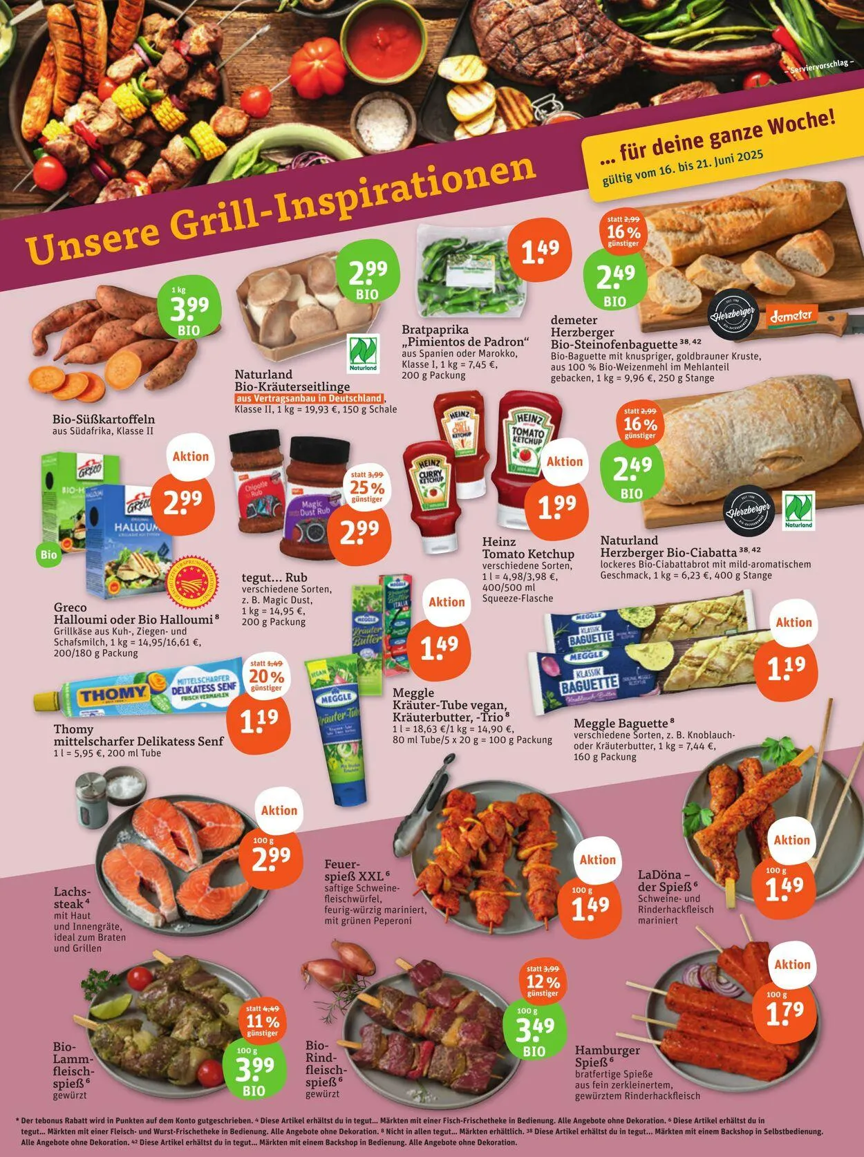 Tegut Aktueller Prospekt von 2. Juni bis 8. Juni 2025 - Prospekt seite 2