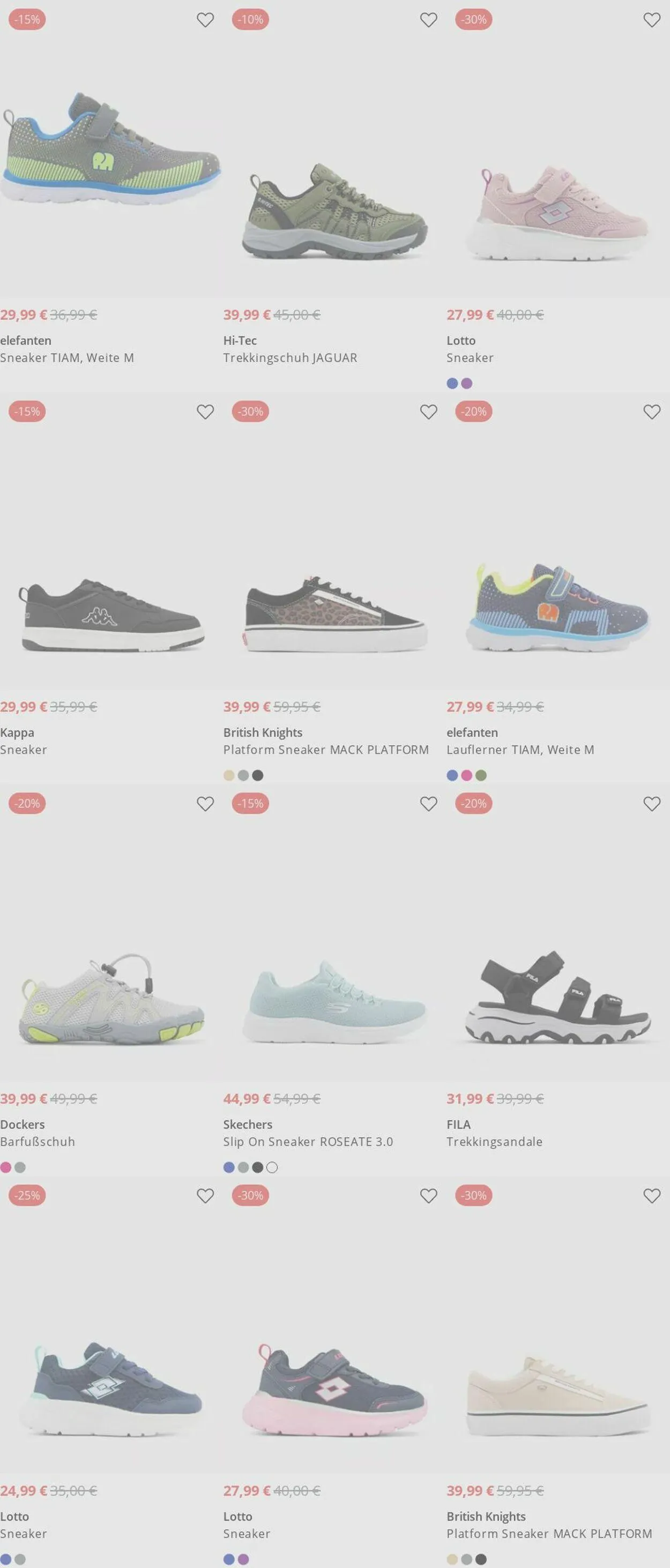 Deichmann von 17. März bis 26. März 2025 - Prospekt seite 8