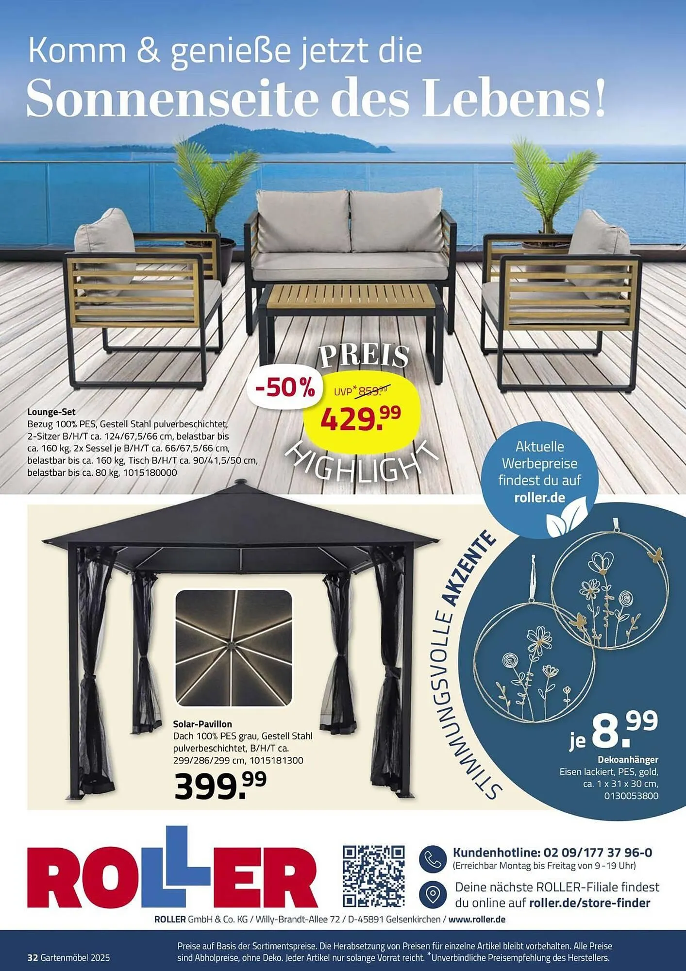 ROLLER Prospekt von 25. März bis 28. September 2025 - Prospekt seite 17