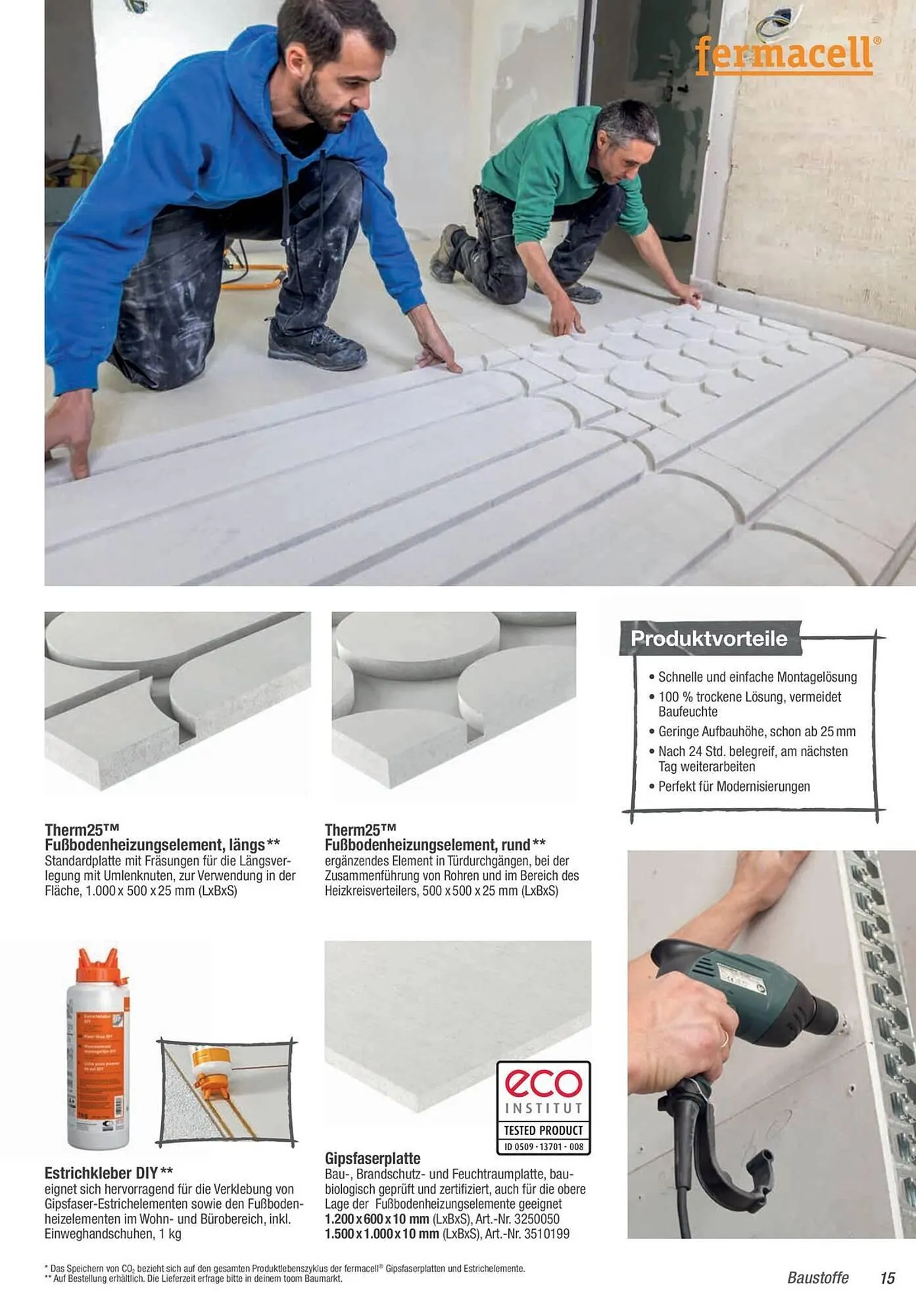 Toom Baumarkt Prospekt von 15. Oktober bis 31. Dezember 2025 - Prospekt seite 15