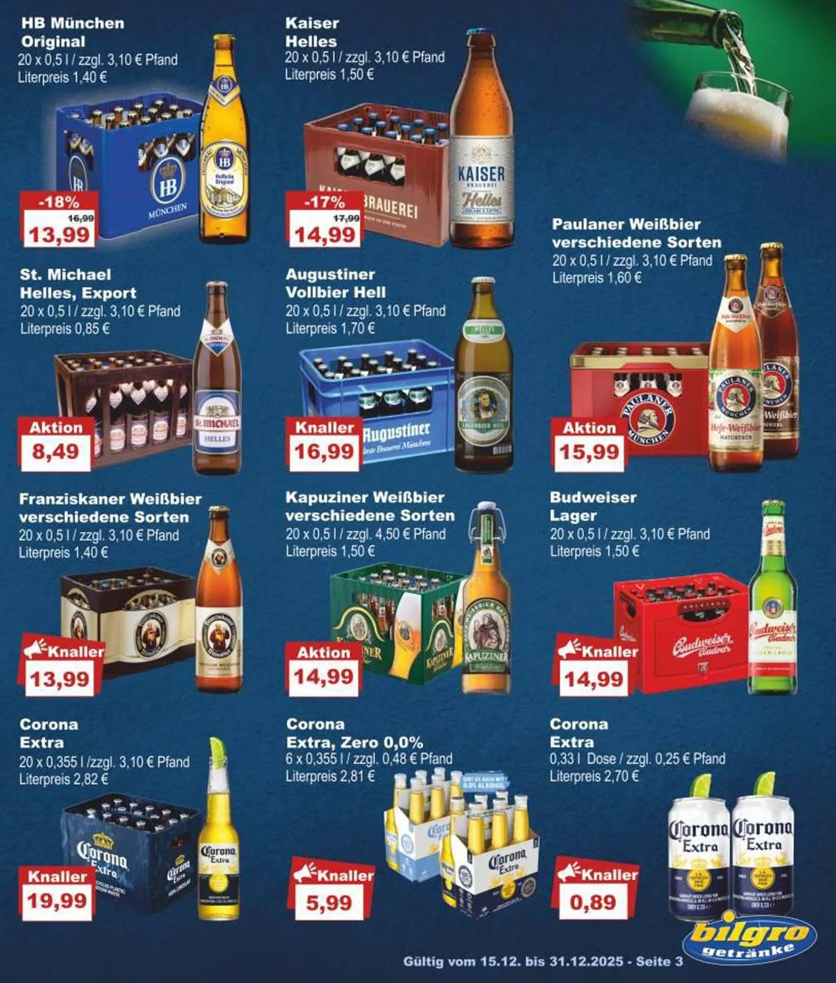 Bilgro Prospekt von 15. Dezember bis 3. Januar 2026 - Prospekt seite 3