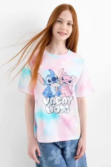 Lilo & Stitch - short sleeve T-shirt - patterned