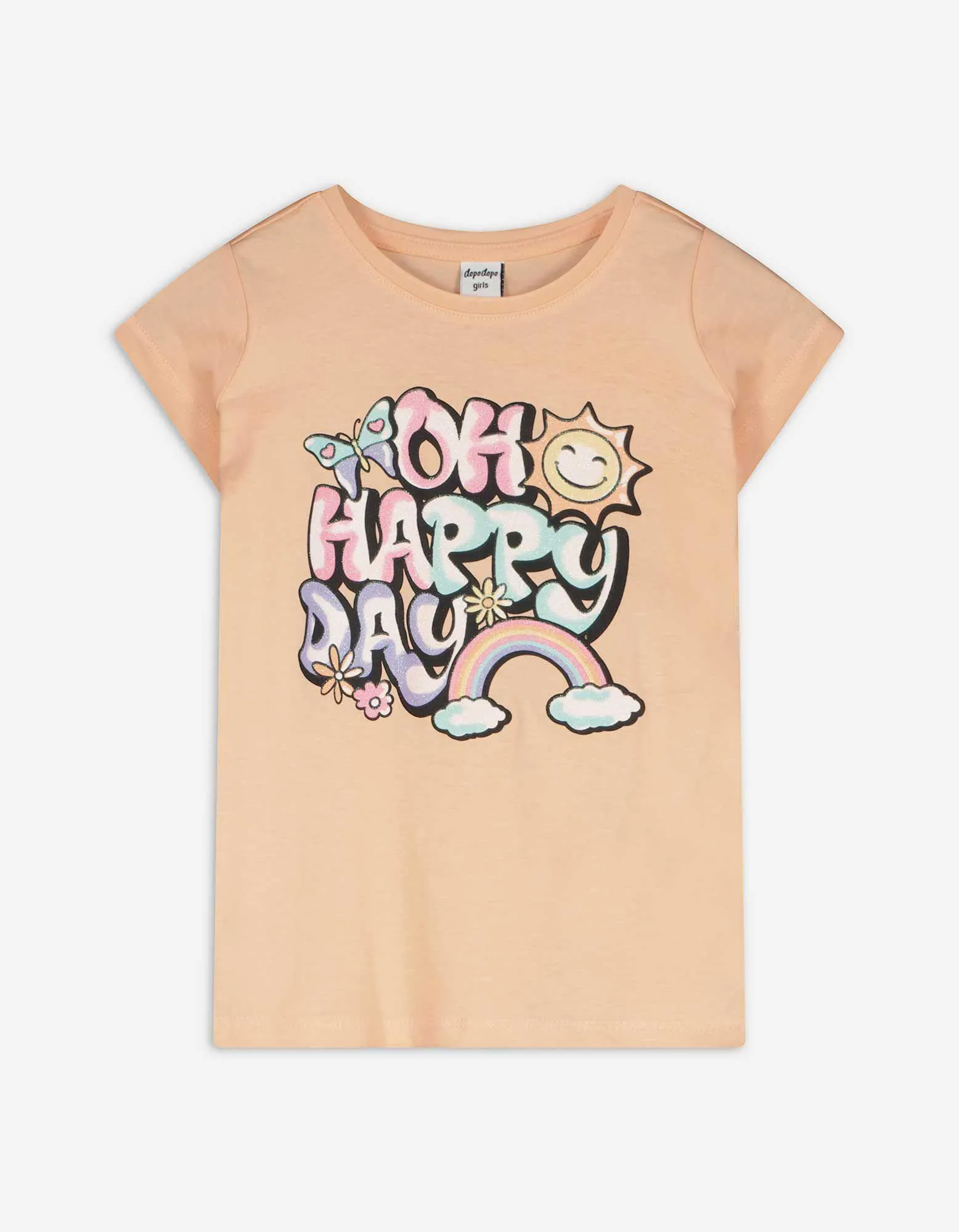 T-Shirt - Print - orange