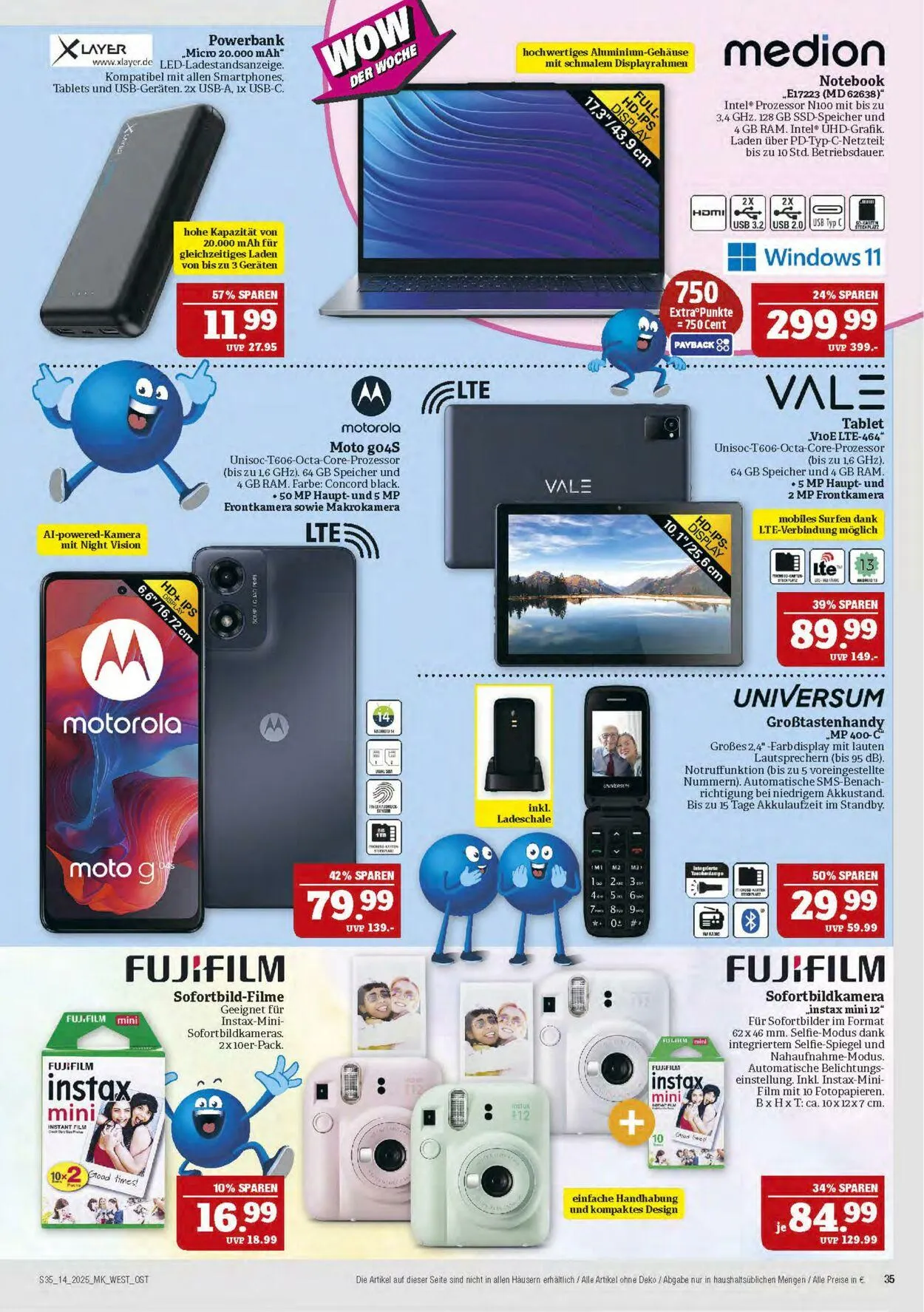 Marktkauf - Nürnberg-Thon Aktueller Prospekt von 31. März bis 5. April 2025 - Prospekt seite 35