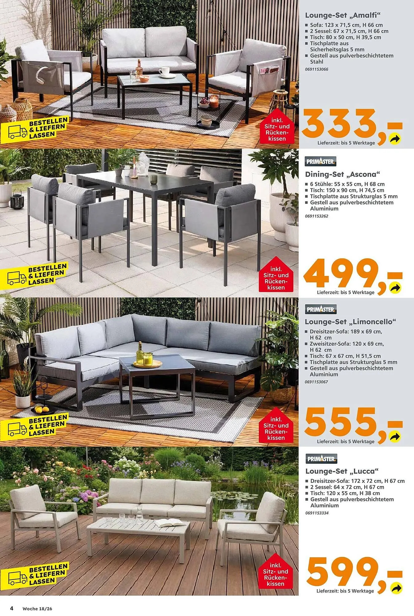 Globus Baumarkt Prospekt von 26. April bis 2. Mai 2026 - Prospekt seite 4