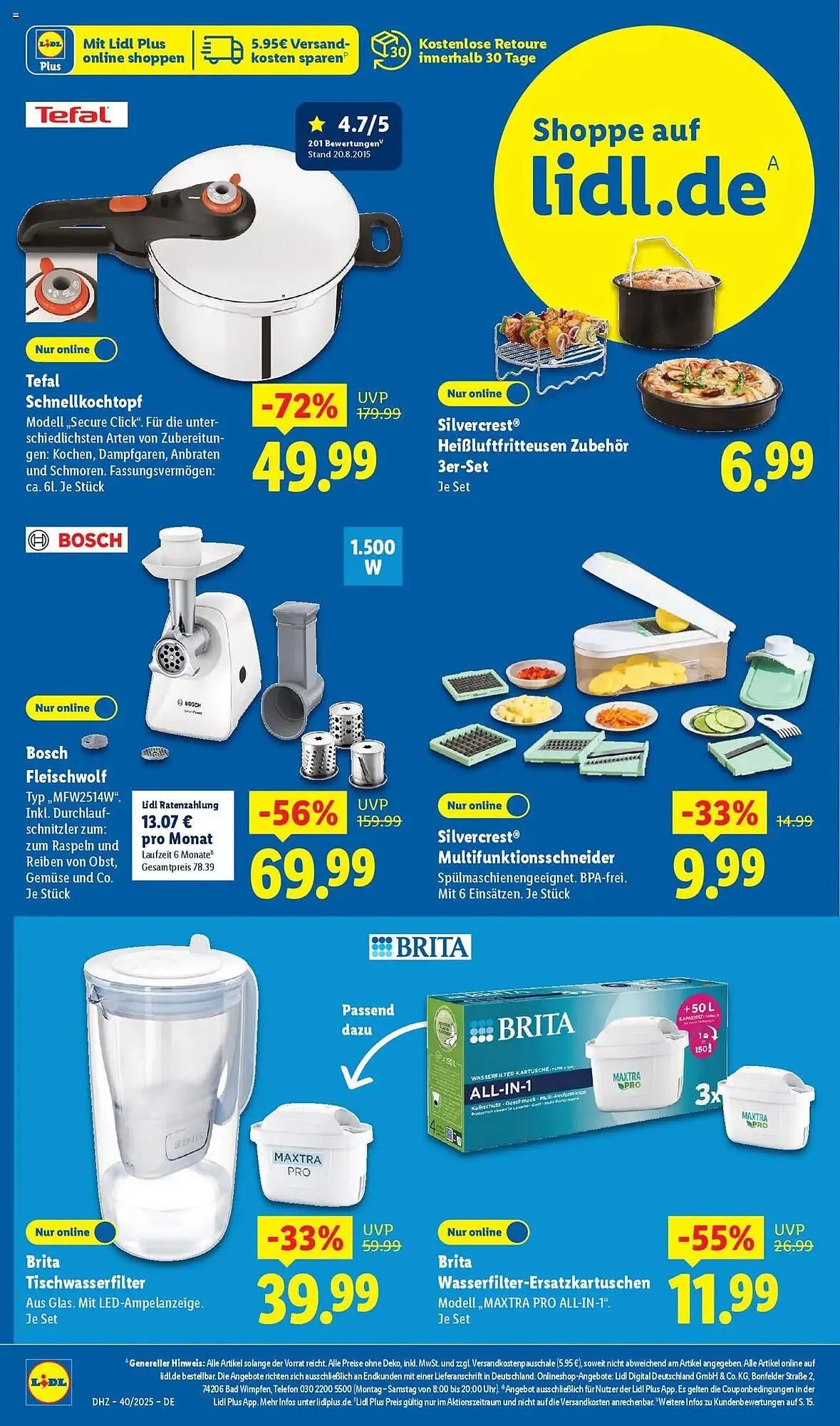 Lidl Prospekt von 29. September bis 4. Oktober 2025 - Prospekt seite 30
