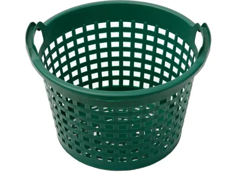 Floraworld Kartoffelkorb Classic 31 L rund grün