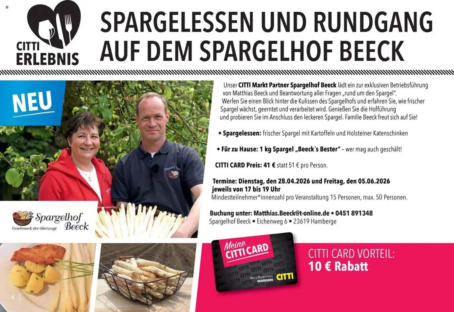 CITTI Markt Prospekt von 20. April bis 19. Juli 2026 - Prospekt seite 4