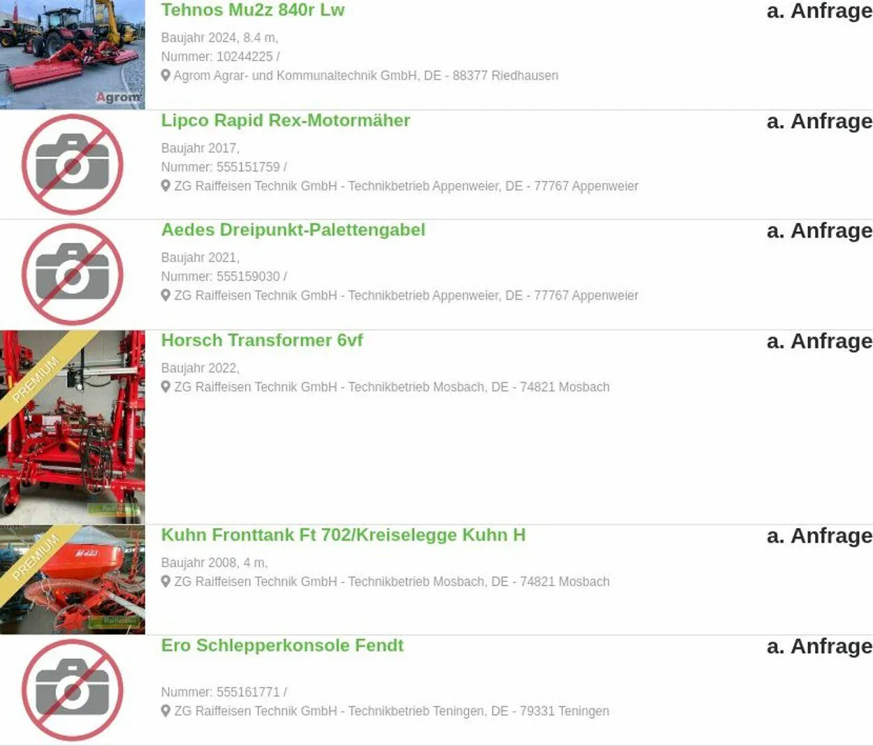 ZG Raiffeisen Aktueller Prospekt von 7. April bis 16. April 2025 - Prospekt seite 44