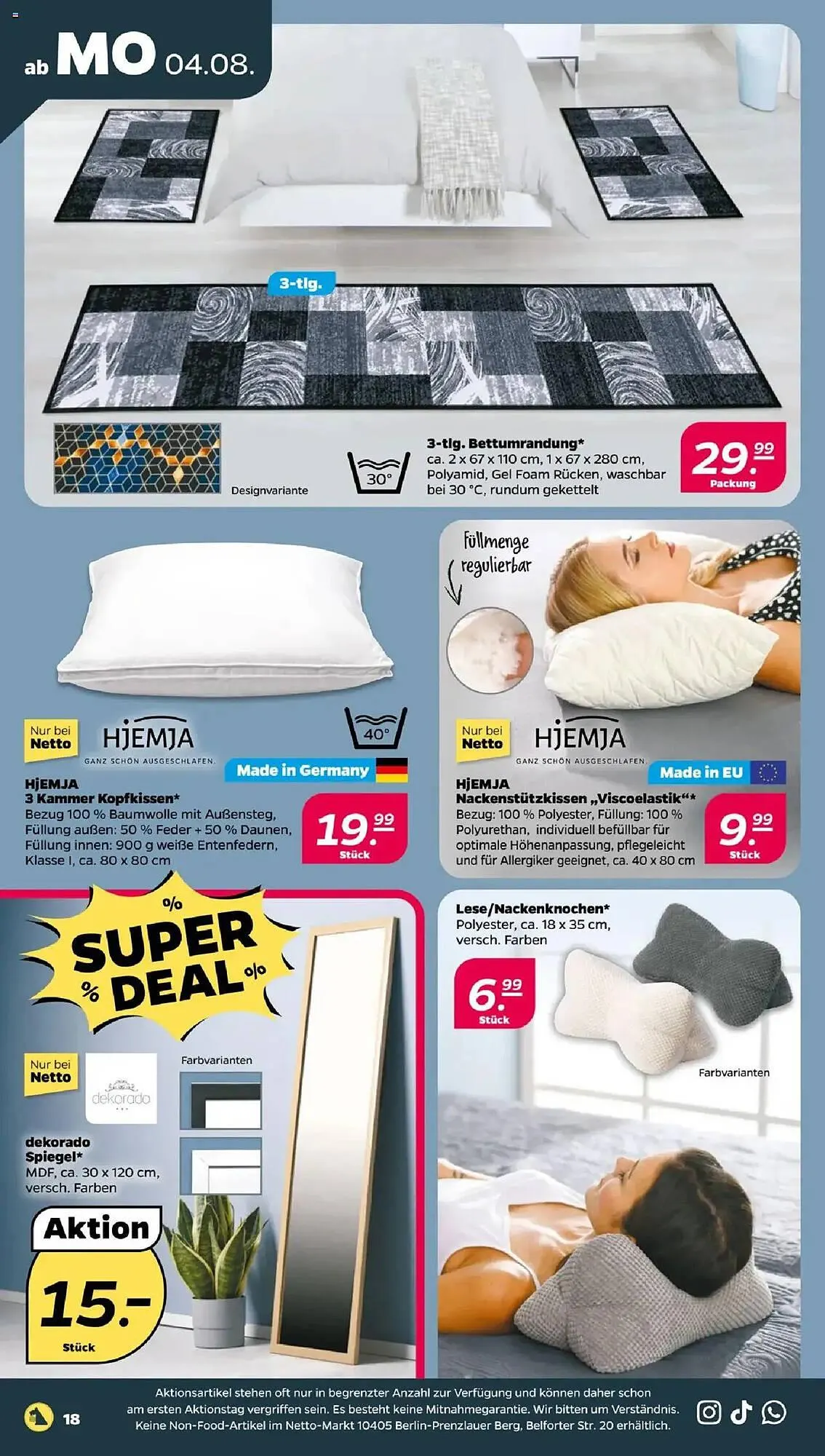 NETTO Prospekt von 4. August bis 9. August 2025 - Prospekt seite 20