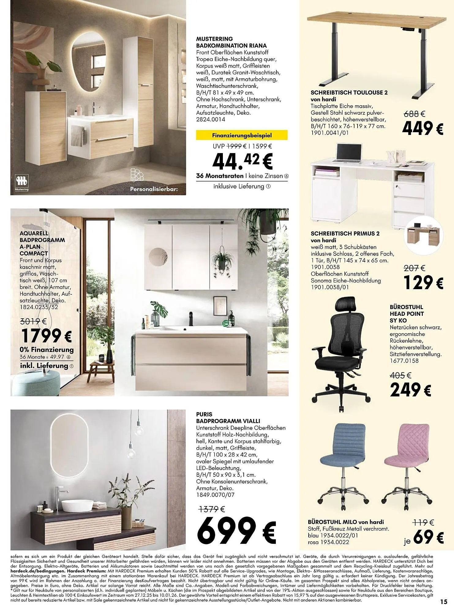 Hardeck Prospekt von 27. Dezember bis 11. Januar 2026 - Prospekt seite 15