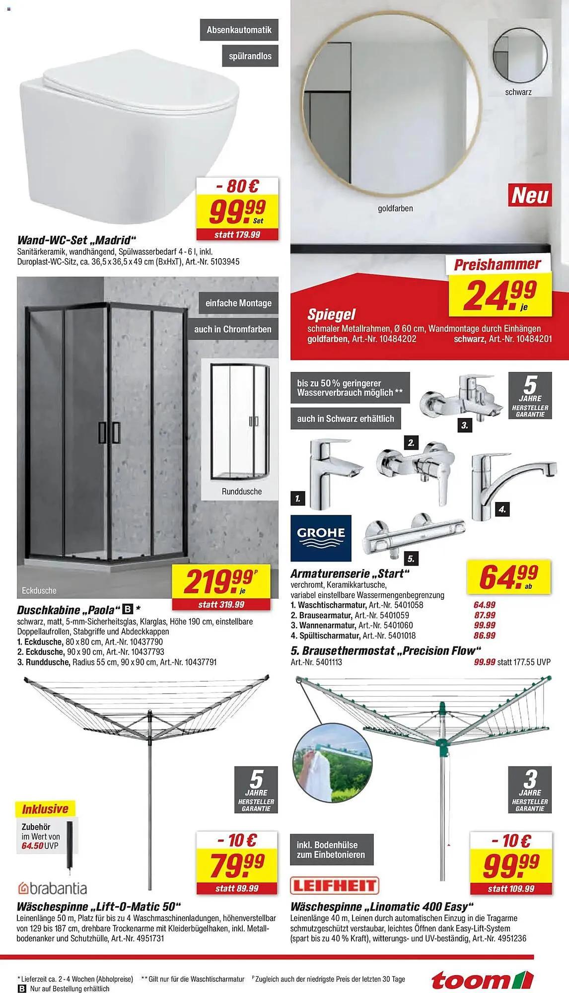 Toom Baumarkt Prospekt von 11. April bis 17. April 2026 - Prospekt seite 19