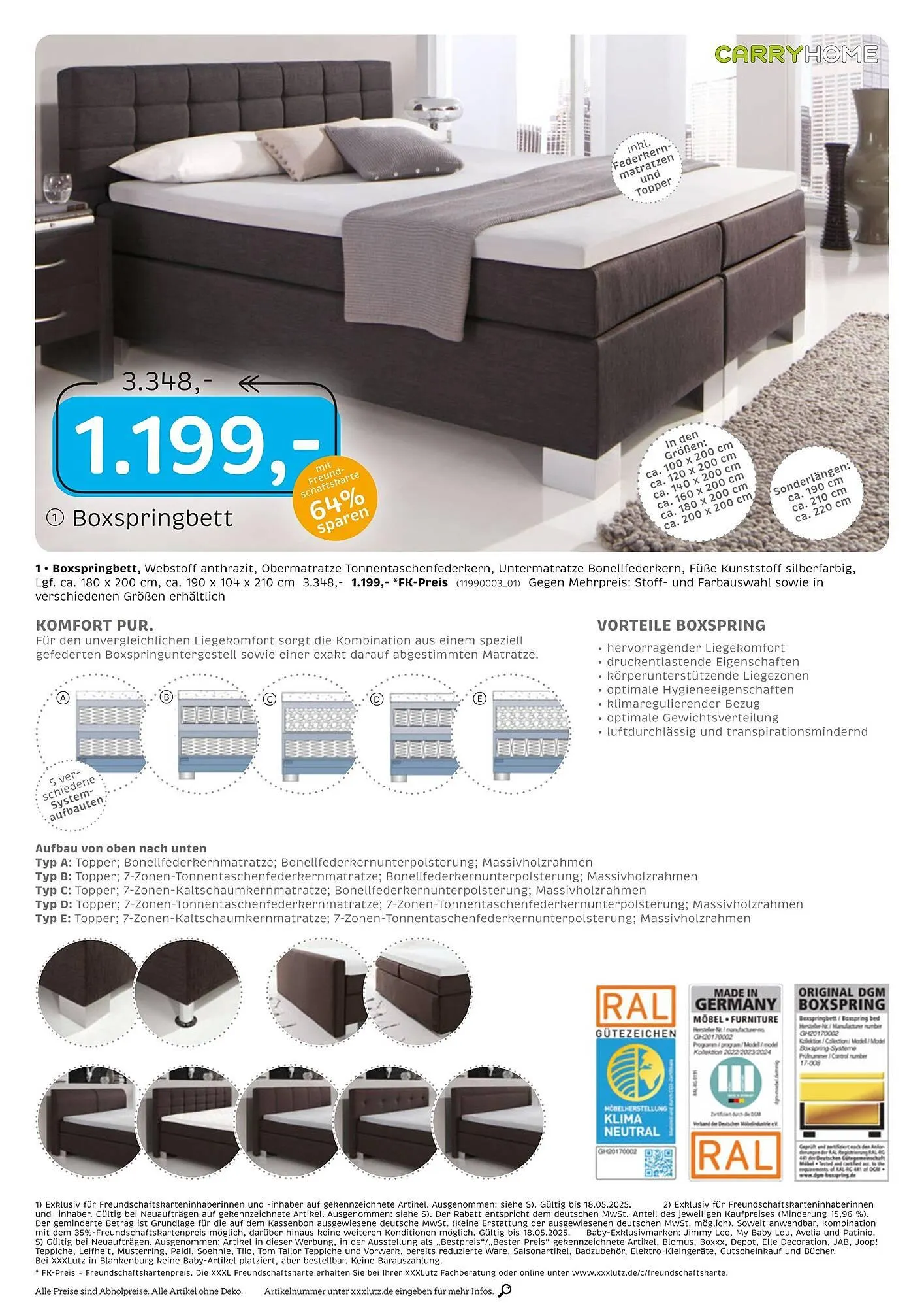 XXXLutz Prospekt von 28. April bis 18. Mai 2025 - Prospekt seite 4