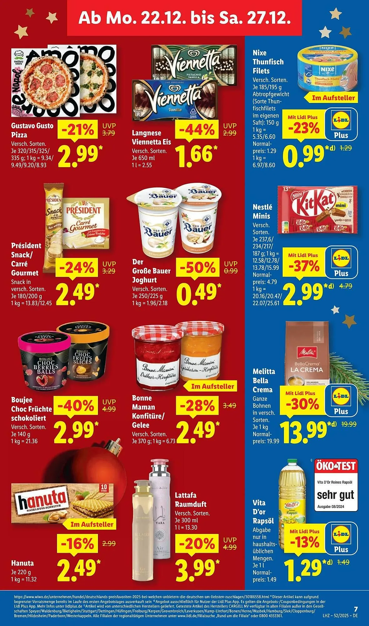 Lidl Prospekt von 22. Dezember bis 28. Dezember 2025 - Prospekt seite 13