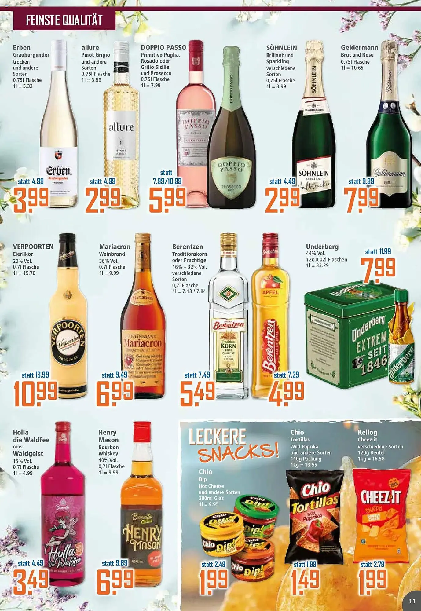 Klaas und Kock Prospekt von 23. März bis 28. März 2026 - Prospekt seite 11