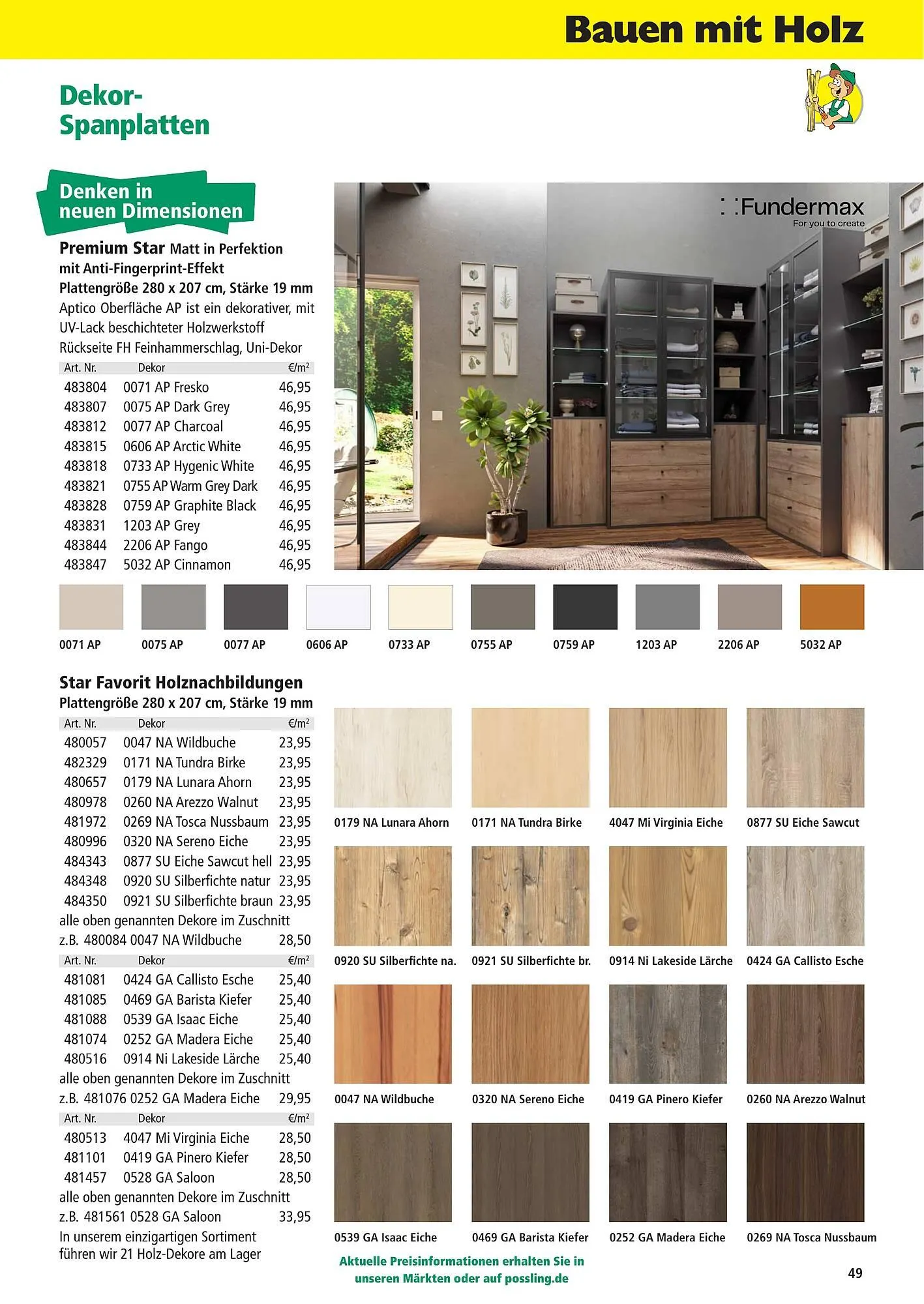 Holz Possling Prospekt von 2. Mai bis 31. Juli 2025 - Prospekt seite 49