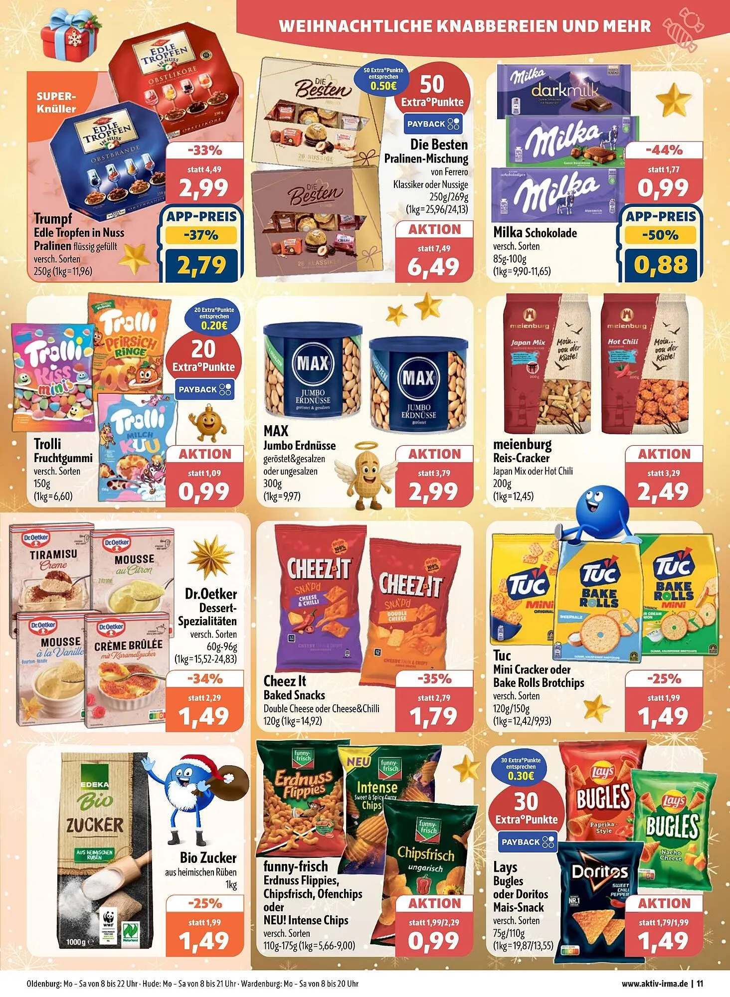 Aktiv Irma Prospekt von 22. Dezember bis 27. Dezember 2025 - Prospekt seite 11